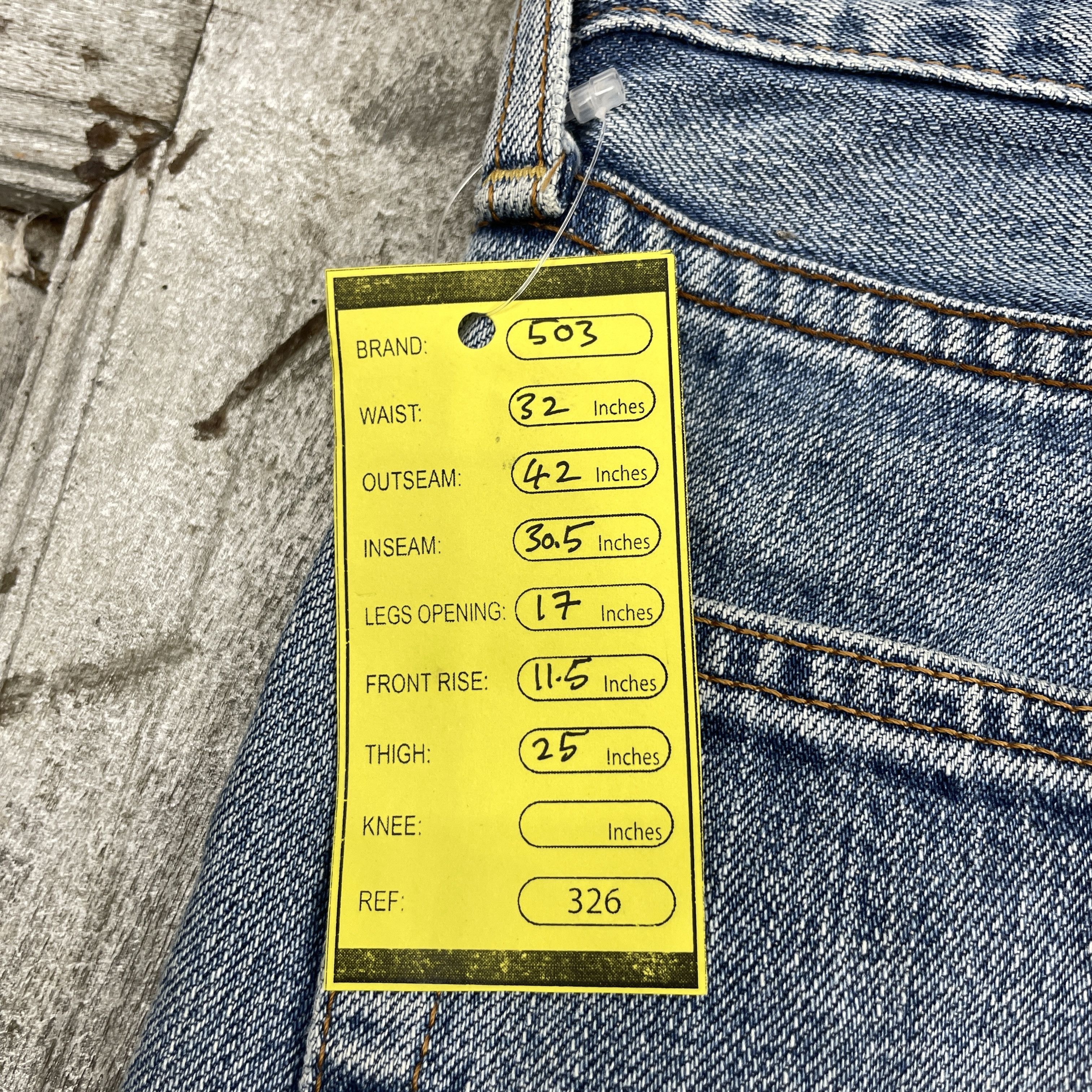 Levi's Levi's Vintage 503 Faded Distressed Jeans- WC326 Size US 32 / EU 48 - 11 Thumbnail