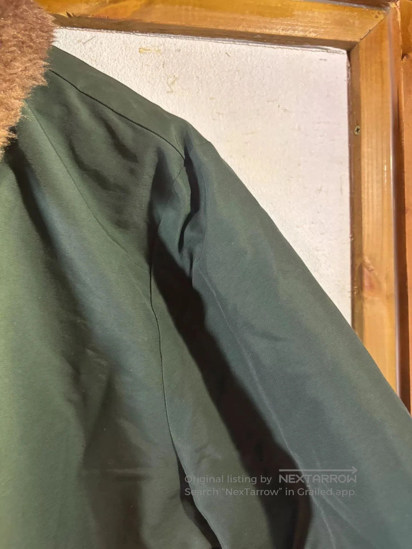 Pop Trading Company Pop Trading Co. Detachable Fur Collar Jacket. Size US XL / EU 56 / 4 - 5 Thumbnail