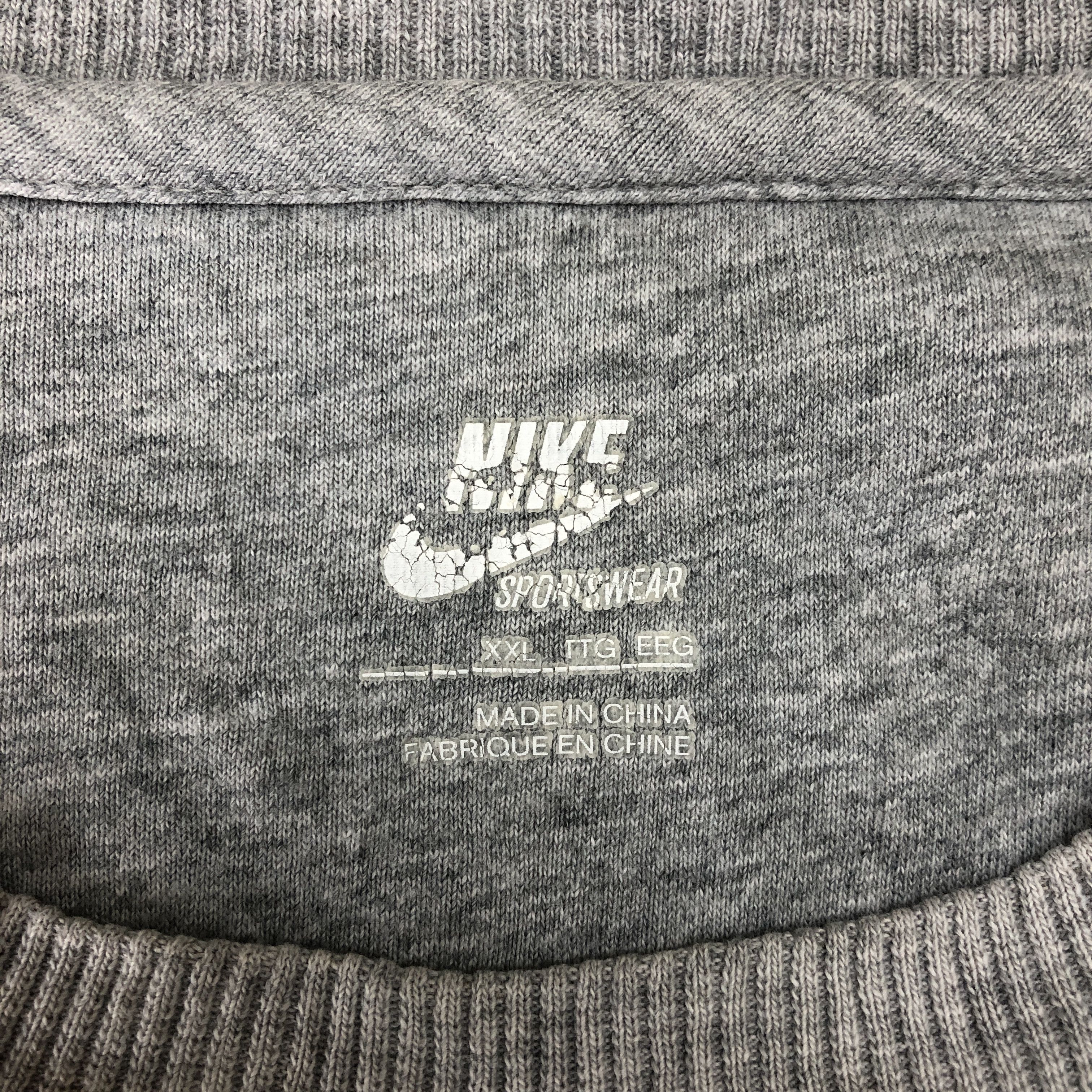 Nike × Vintage Vintage Nike Sweatshirt Nike Swoosh Sweater Jumper Size US L / EU 52-54 / 3 - 4 Thumbnail