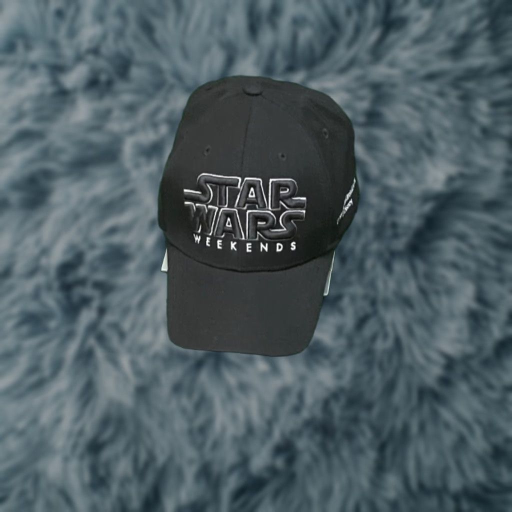 Disney VINTAGE Disney Star Wars Weekends 2005 VTG Strap Back Hat Cap Adult Baseball Cap Black Adjustable Men One Size Disney Theme Park Movie Accessories Size ONE SIZE - 1 Thumbnail