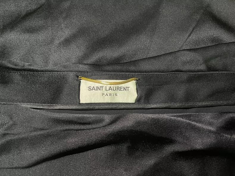 Saint Laurent Paris Saint Laurent Paris Slant Shoulder T-shirt Size XXS / US 00 / IT 34 - 3 Thumbnail