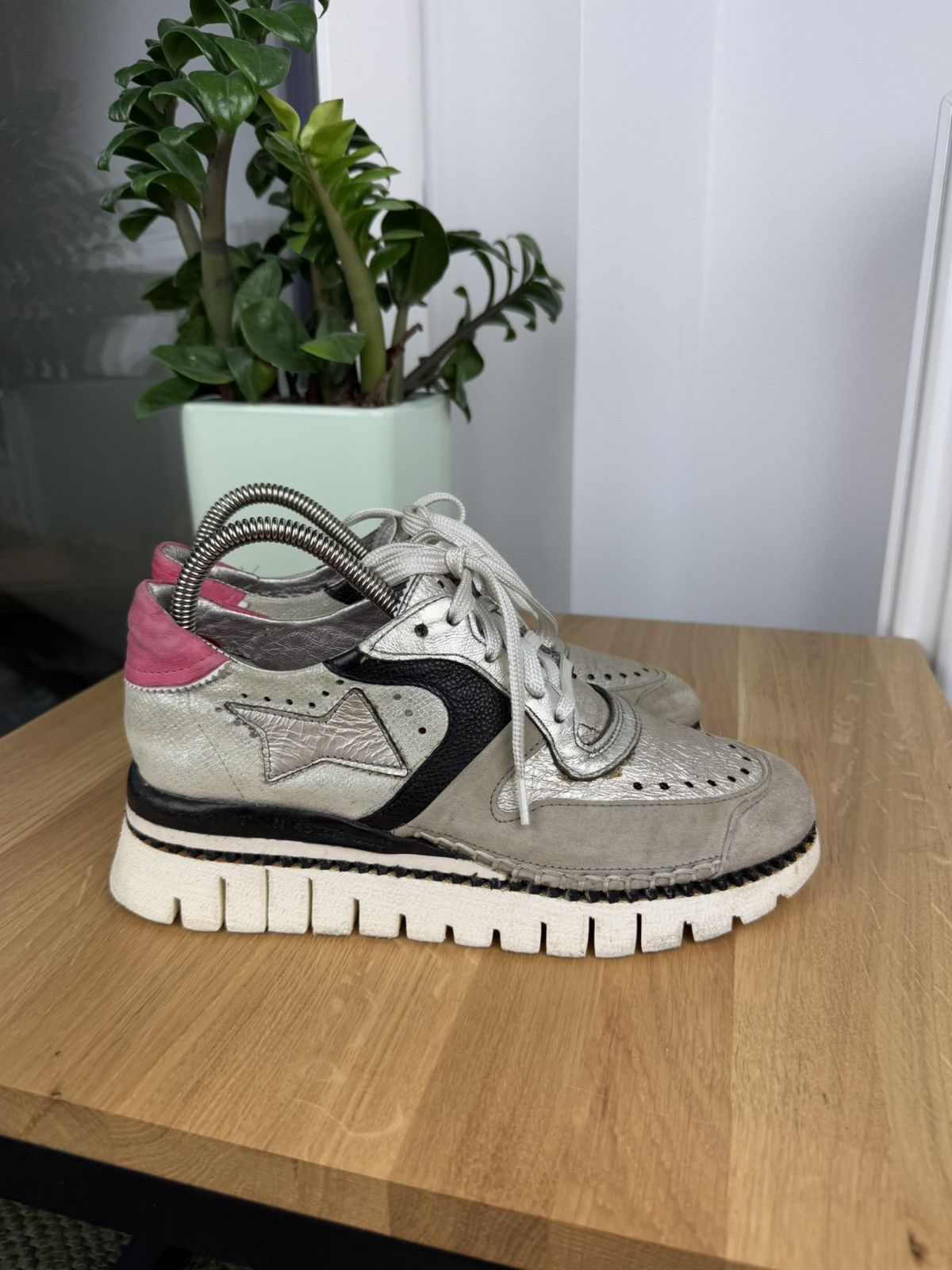 Designer × Japanese Brand A.S. 98 Avant Garde leather shoes Size US 5.5 / EU 38 - 6 Thumbnail