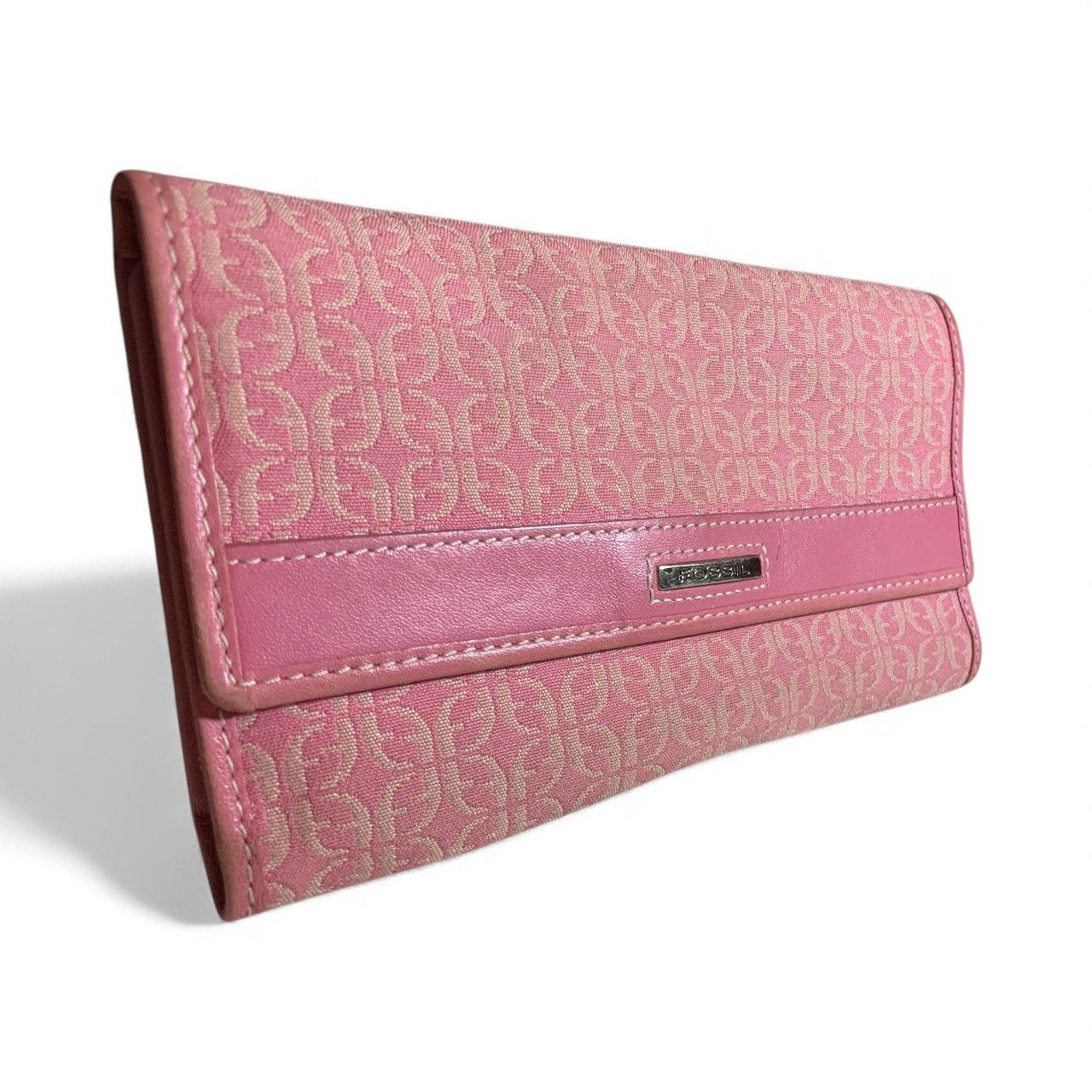 Fossil Fossil Pink Wallet (item#b143) Size ONE SIZE - 1 Thumbnail