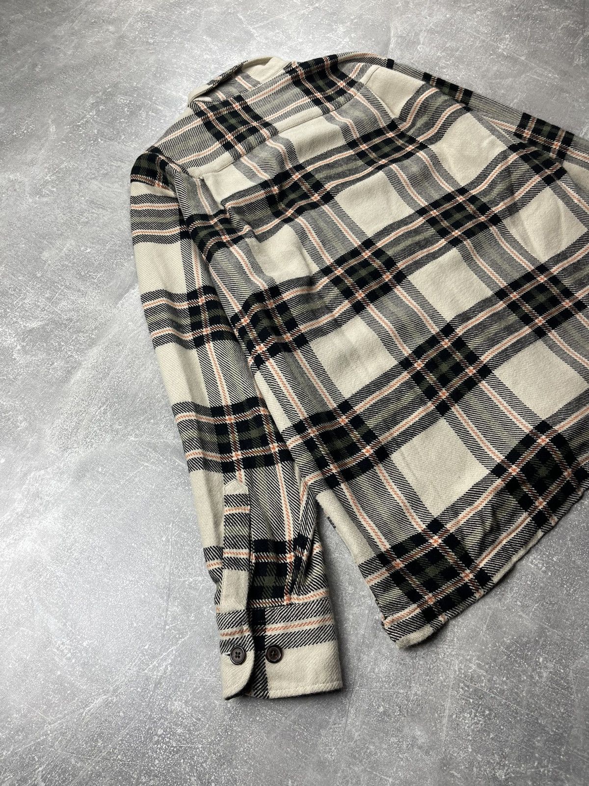 Universal Works Universal Works Heavy Utility Check Shirt Charcoal Plaid Size US M / EU 48-50 / 2 - 7 Thumbnail