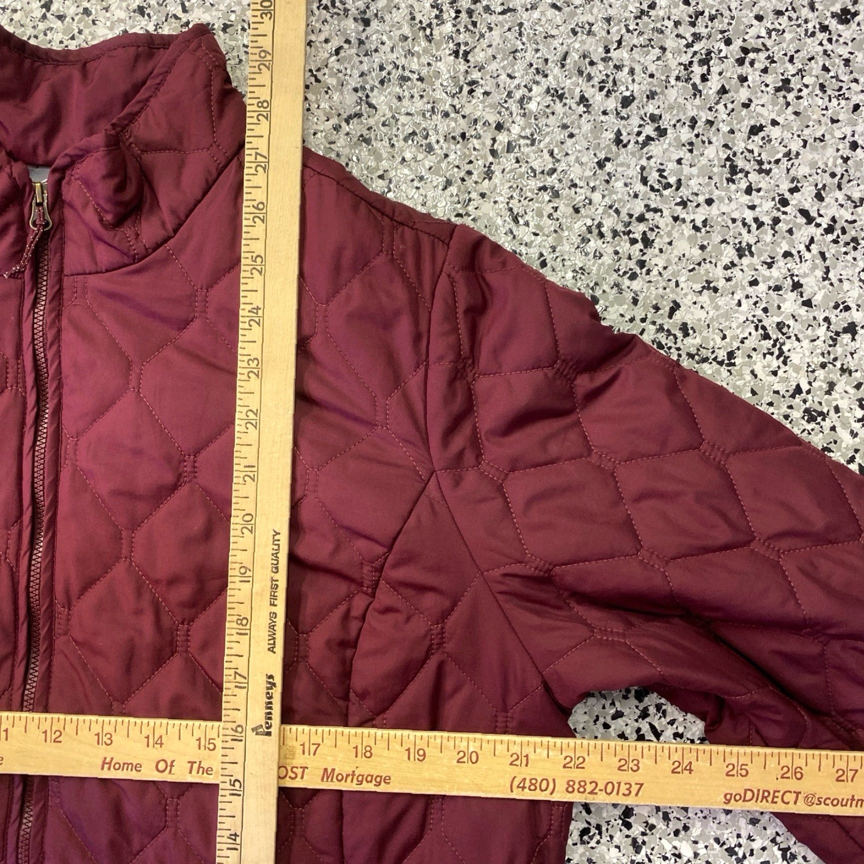 Eddie Bauer Eddie Bauer Jacket Women XL Red Polyester Filled Quilted Puffer Down Outdoor Winter Fall Size XL / US 12-14 / IT 48-50 - 3 Thumbnail