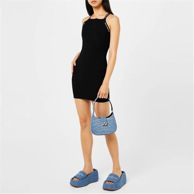 Alexander Wang o1g2r1mq0824 Taji Pltfrm Sandals in Blue Size US 10 / IT 40 - 6 Thumbnail