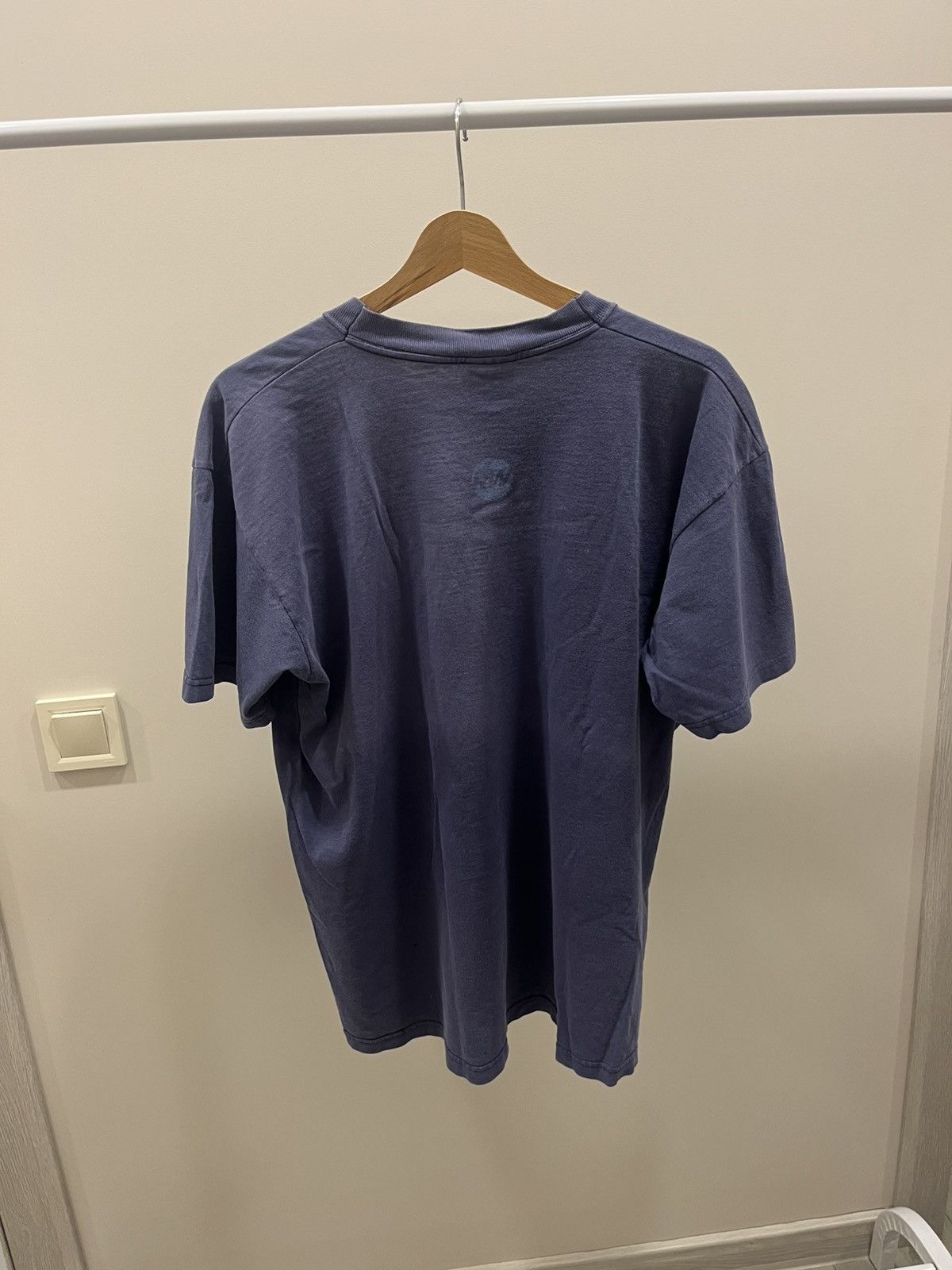 Vintage Vintage Y2K Japanese Style Tshirt Blue USA Size L Size US L / EU 52-54 / 3 - 3 Thumbnail