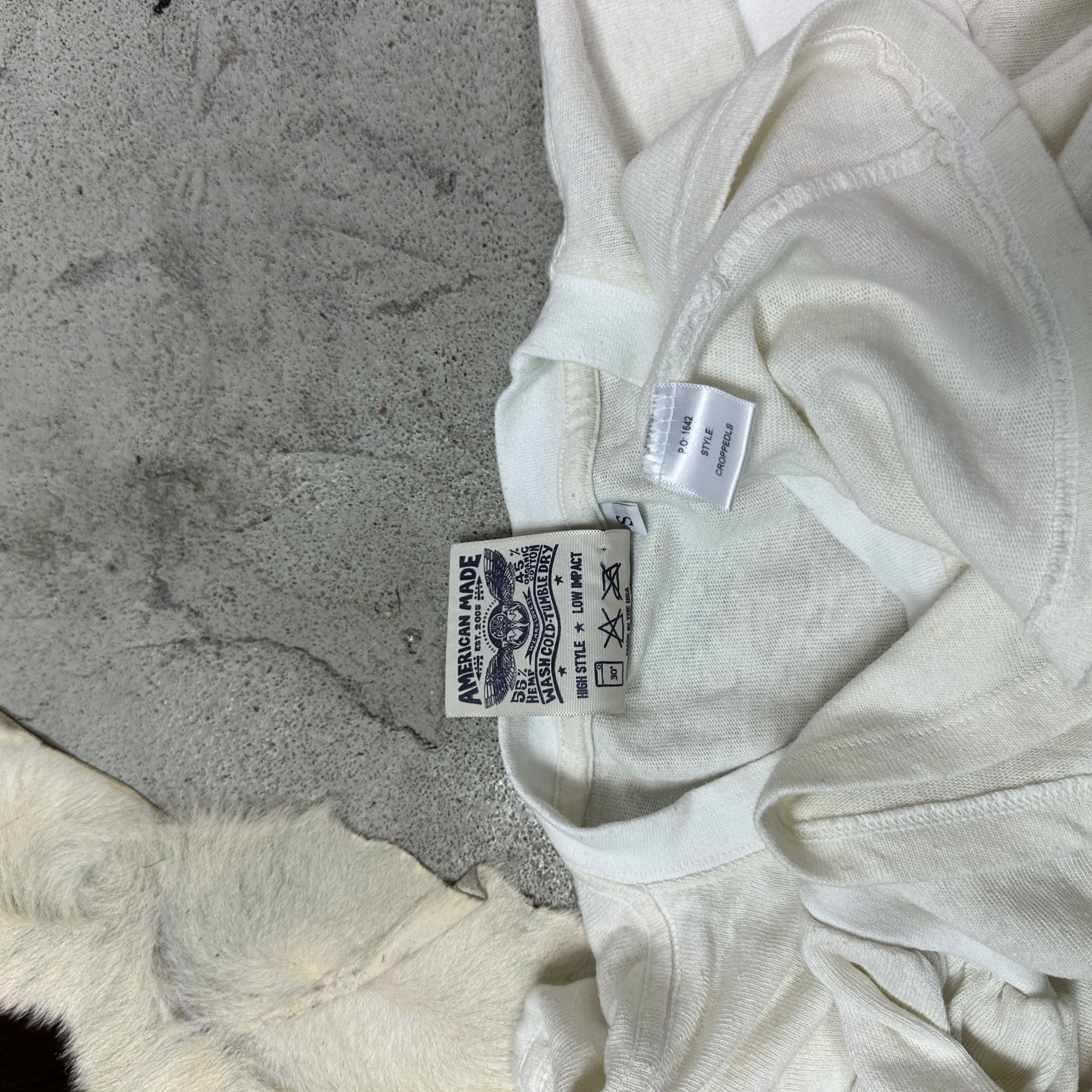 Jungmaven Vintage Jungmaven Cropped LS Made in USA Longsleeve Size S / US 4 / IT 40 - 5 Thumbnail