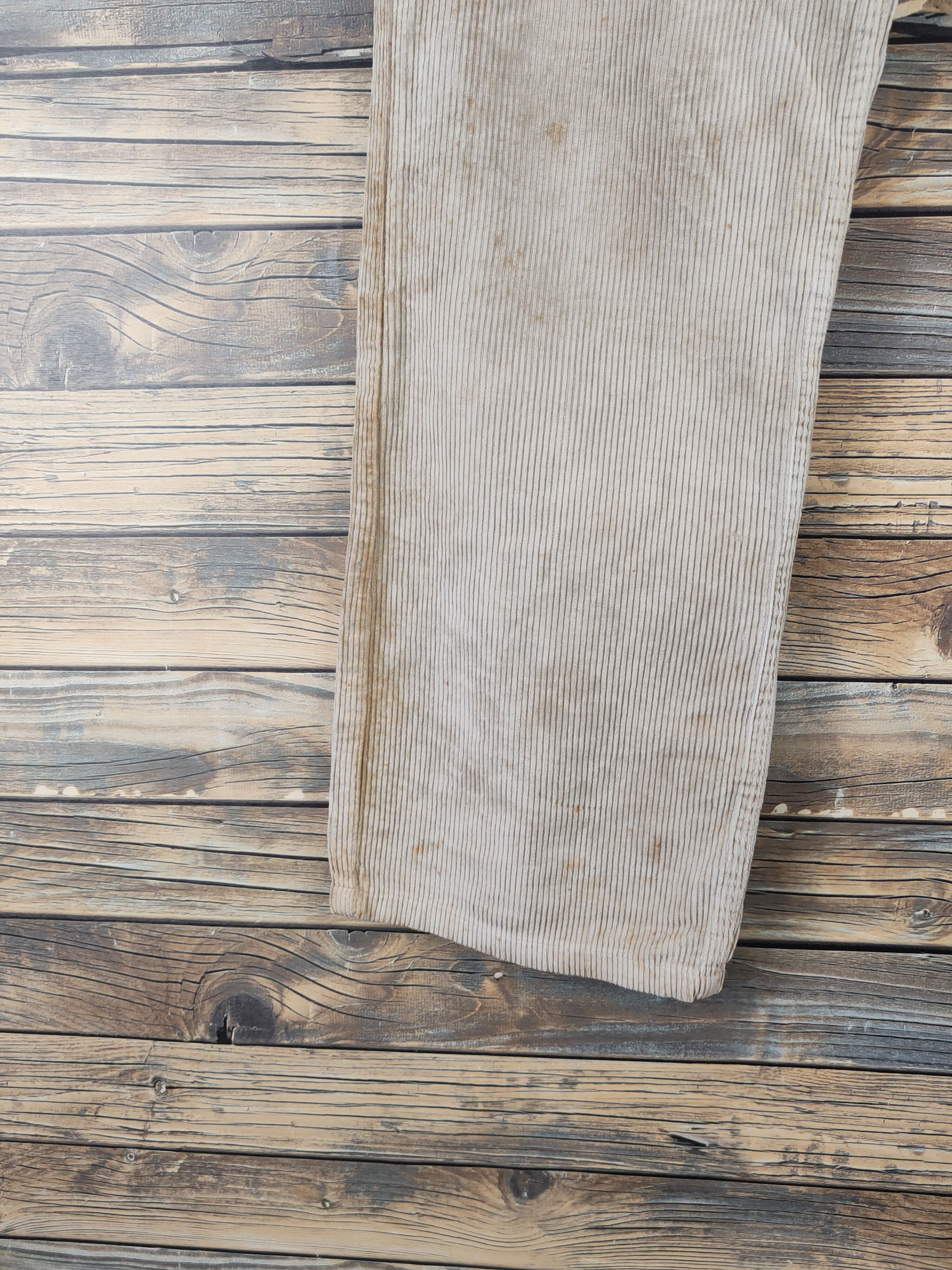 Levi's DL Levi's Beige Multipocket Corduroy Pants #46-260T Size US 31 - 4 Thumbnail