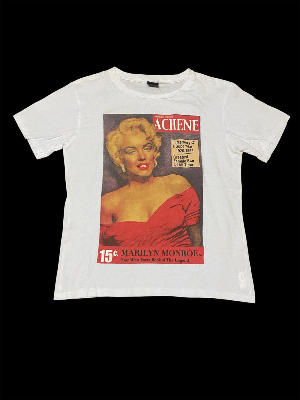 Band Tees Marilyn Monroe Tribute Front Magazine AcheneT Shirt Size US S / EU 44-46 / 1 - 1 Thumbnail