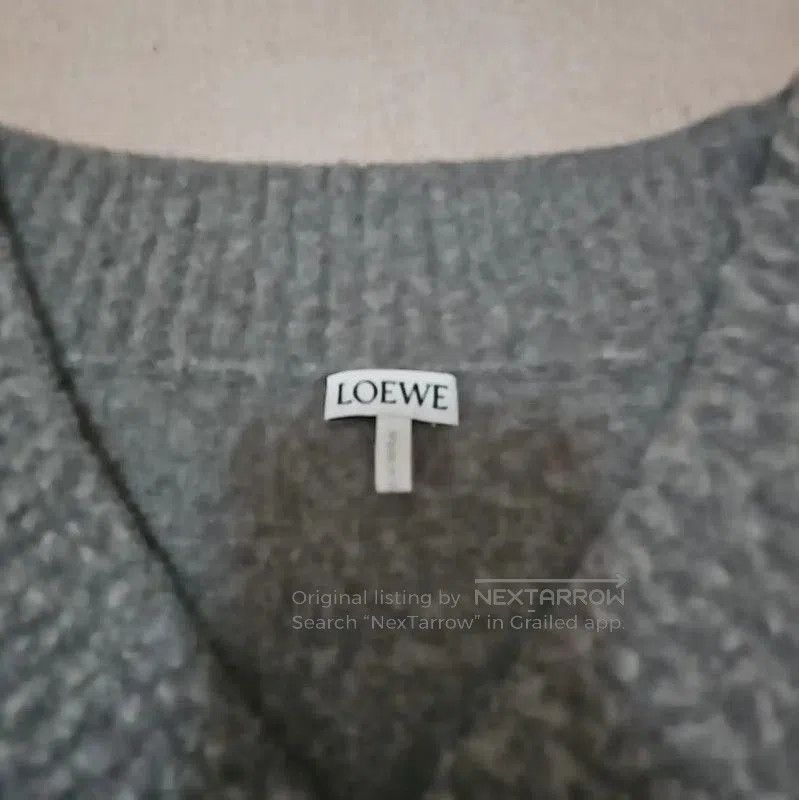 Loewe Loewe Gray Women's Long Sleeve Knit Sweater . Size S / US 4 / IT 40 - 3 Thumbnail