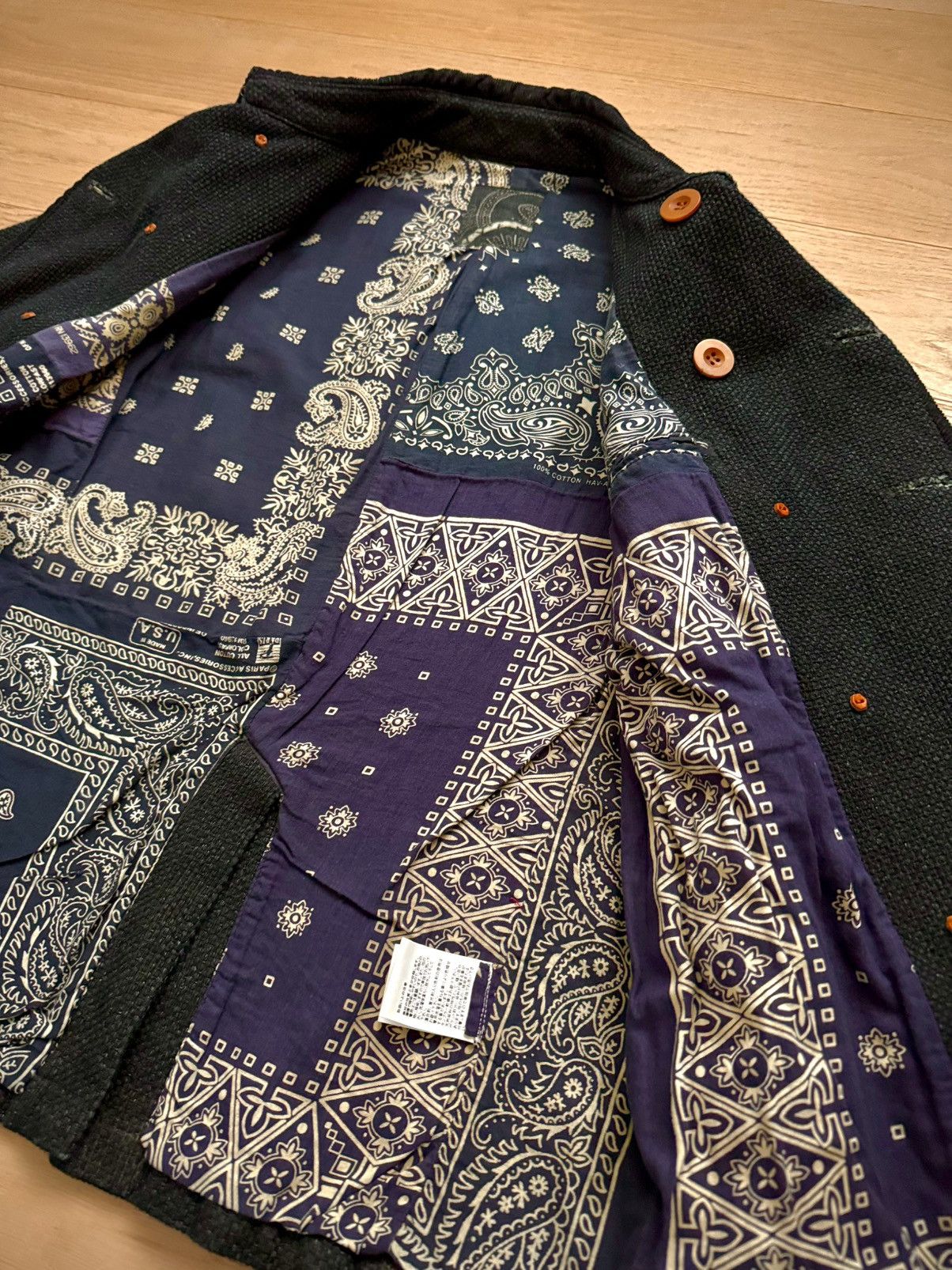 Visvim Visvim ICT Lieutenant Matoi Jacket (Natural Dye) (First Gen) Size US M / EU 48-50 / 2 - 7 Thumbnail