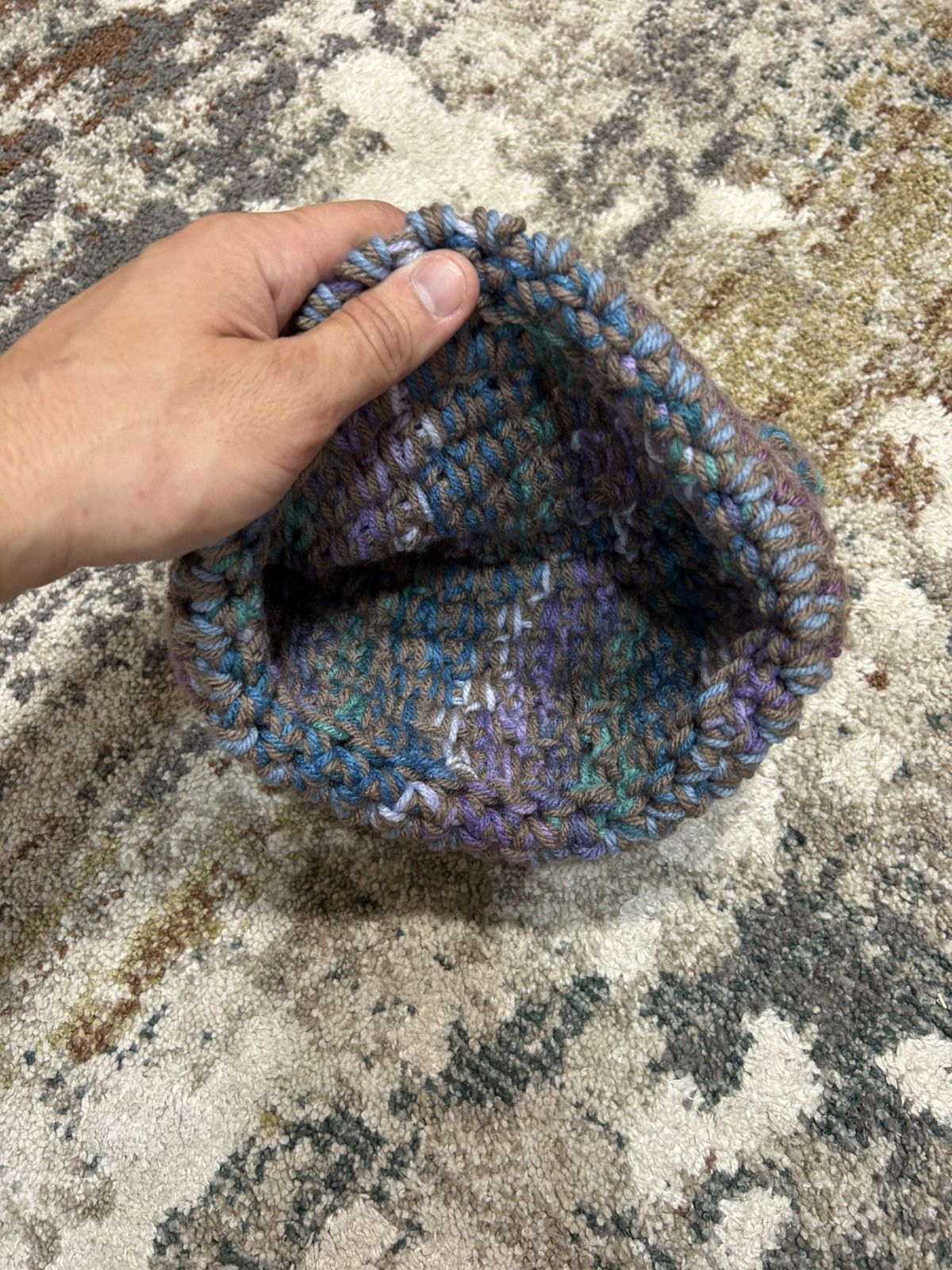 Other Hand-Knitted Beanie Multicolor Size ONE SIZE - 2 Thumbnail