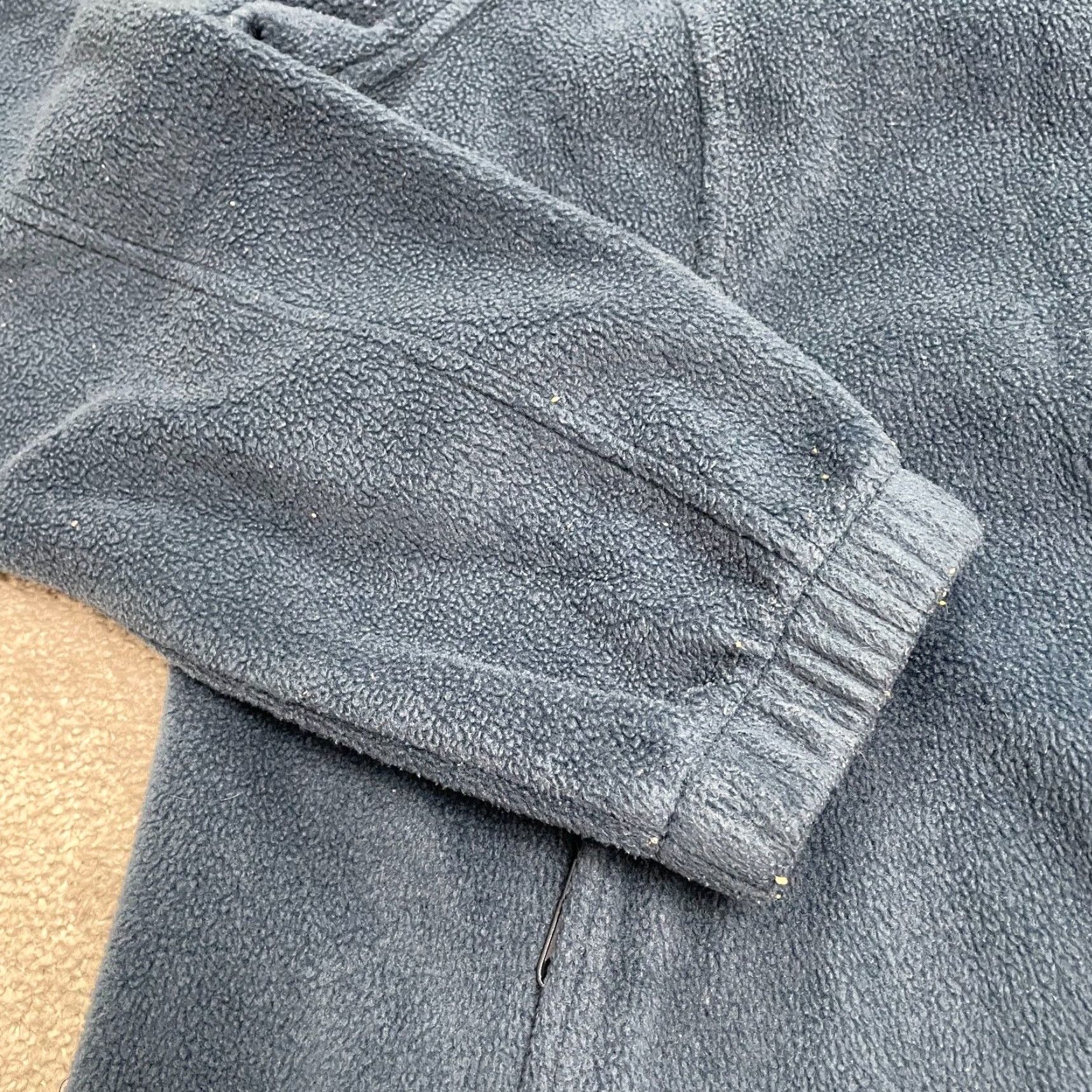 Vintage Columbia Jacket Womens XL Blue Benton Springs Fleece Full Zip Pockets Hiking Size XL / US 12-14 / IT 48-50 - 4 Thumbnail