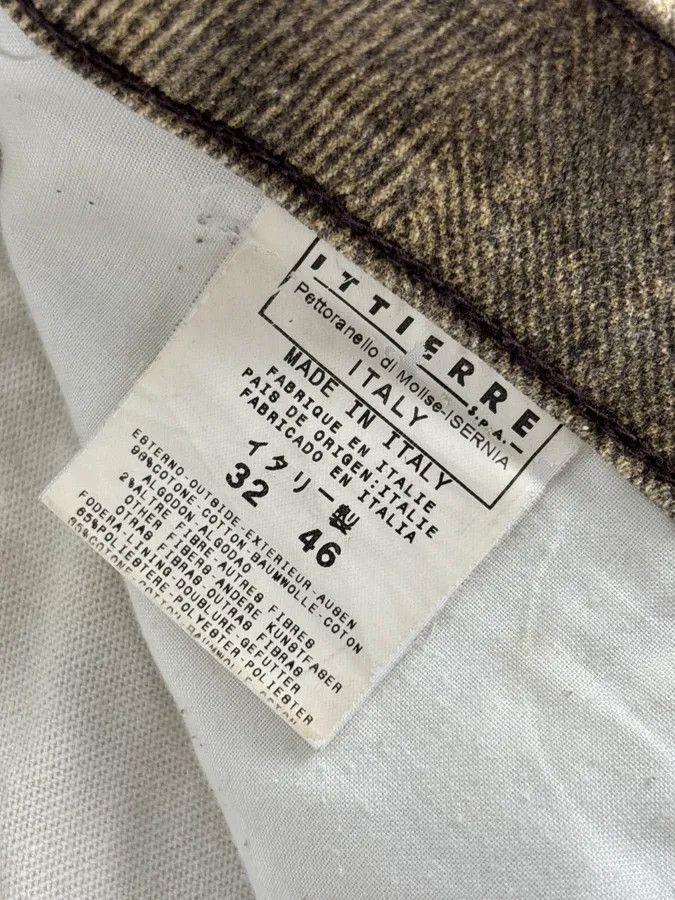 Just Cavalli SS2004 Cavalli Taupe Sand Vitality Overprint Pants Size US 32 / EU 48 - 12 Thumbnail