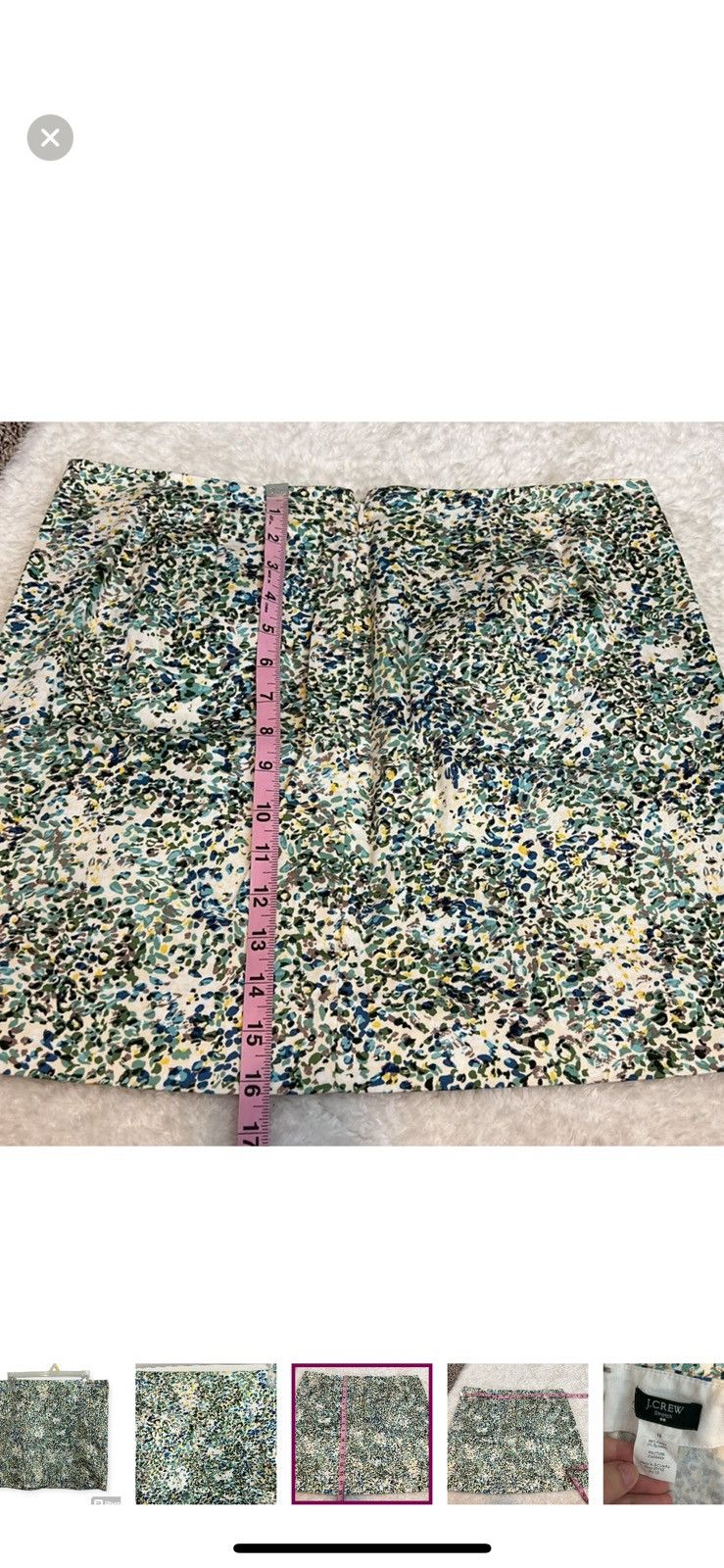J.Crew J.crew printed cotton sateen mini skirt size 10 Size 32" / US 10 / IT 46 - 5 Thumbnail