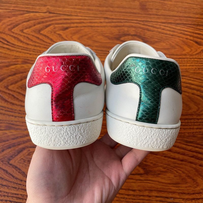Gucci Gucci Ace Tiger Embroidery Low-Top Sneakers Size US 8 / EU 41 - 2 Thumbnail
