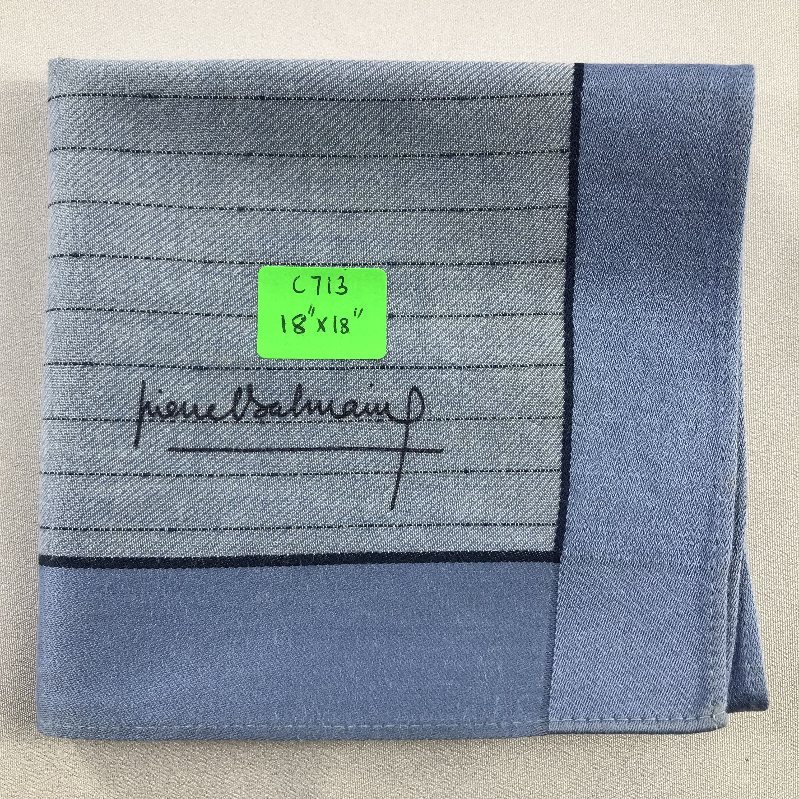Pierre Balmain Pierre Balmain Handkerchief / Bandana / Neckerchief C713 Size ONE SIZE - 7 Thumbnail