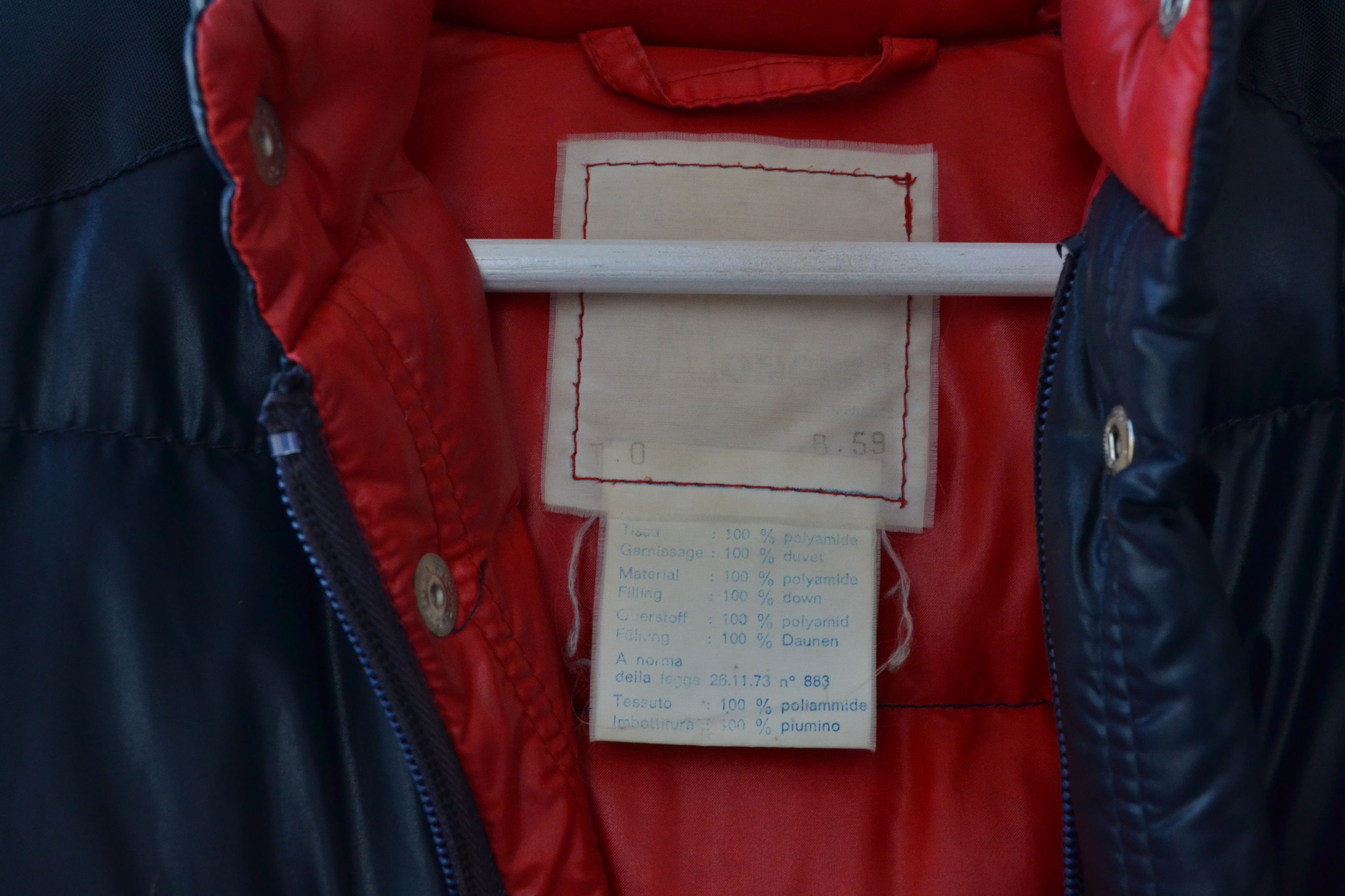 Moncler MONCLER Puffer Jacket Down Vest 2 in 1 Vintage blue Zip Size US XS / EU 42 / 0 - 9 Thumbnail