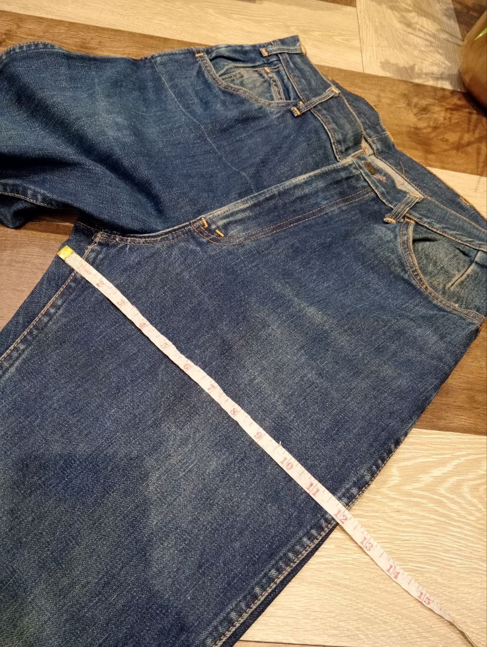 Levi's Vintage Clothing VINTAGE LEVI'S CAPITAL E ORANGE TAG BLUE DENIM PANTS Size US 31 - 16 Thumbnail