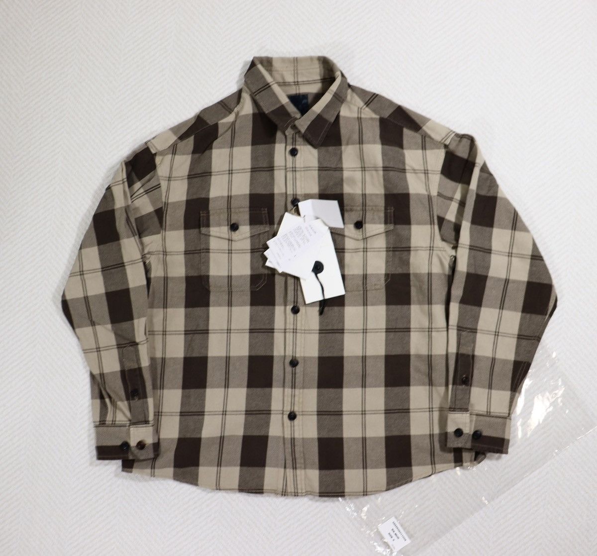 Visvim Visvim 23AW ICT LUMBER SHIRTS N.D Dk.Mud size2 | Grailed