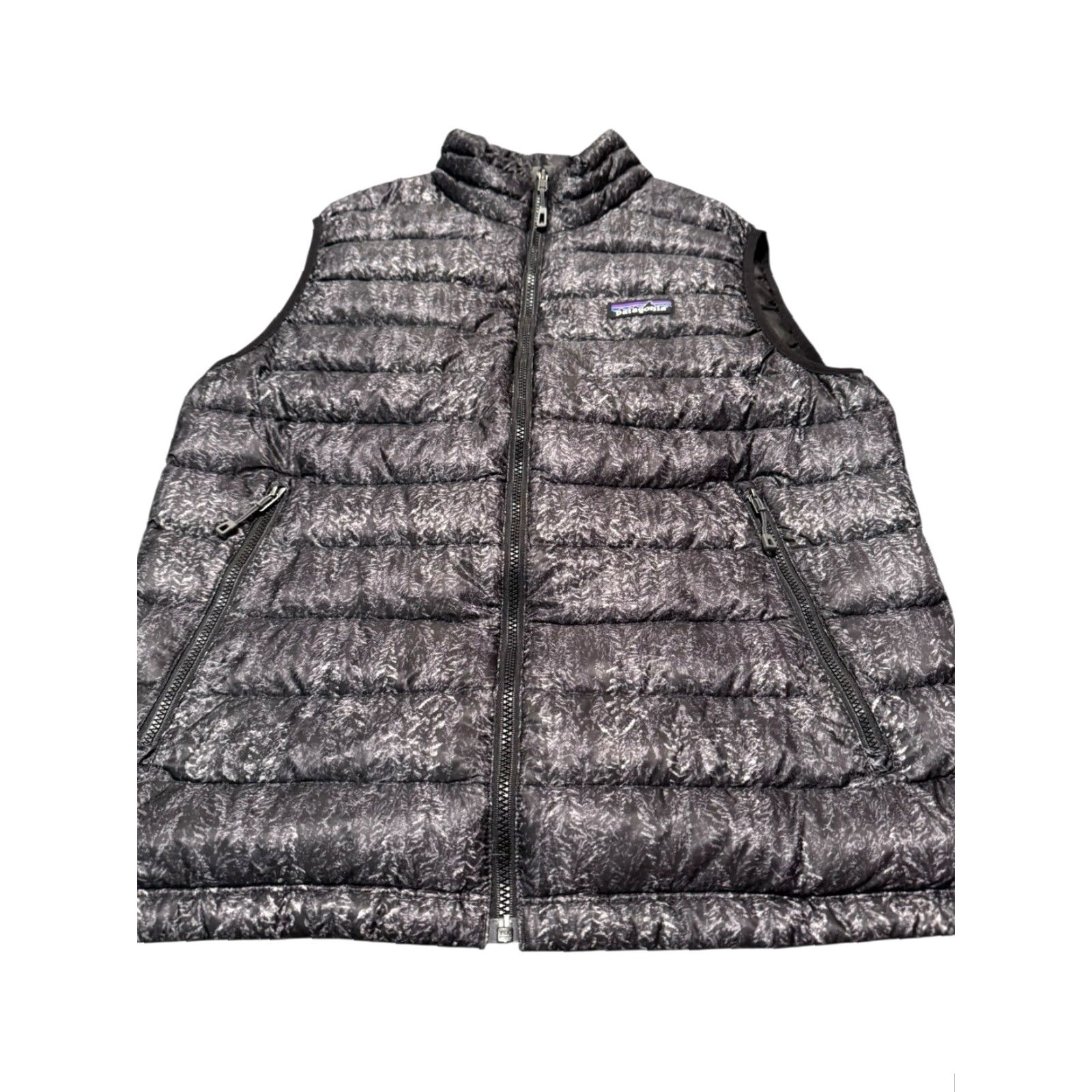 Patagonia PATAGONIA Down Sweater Vest MEN'S Small FORESTLAND BLACK Print FA19 Rare Puffer Size US S / EU 44-46 / 1 - 2 Thumbnail