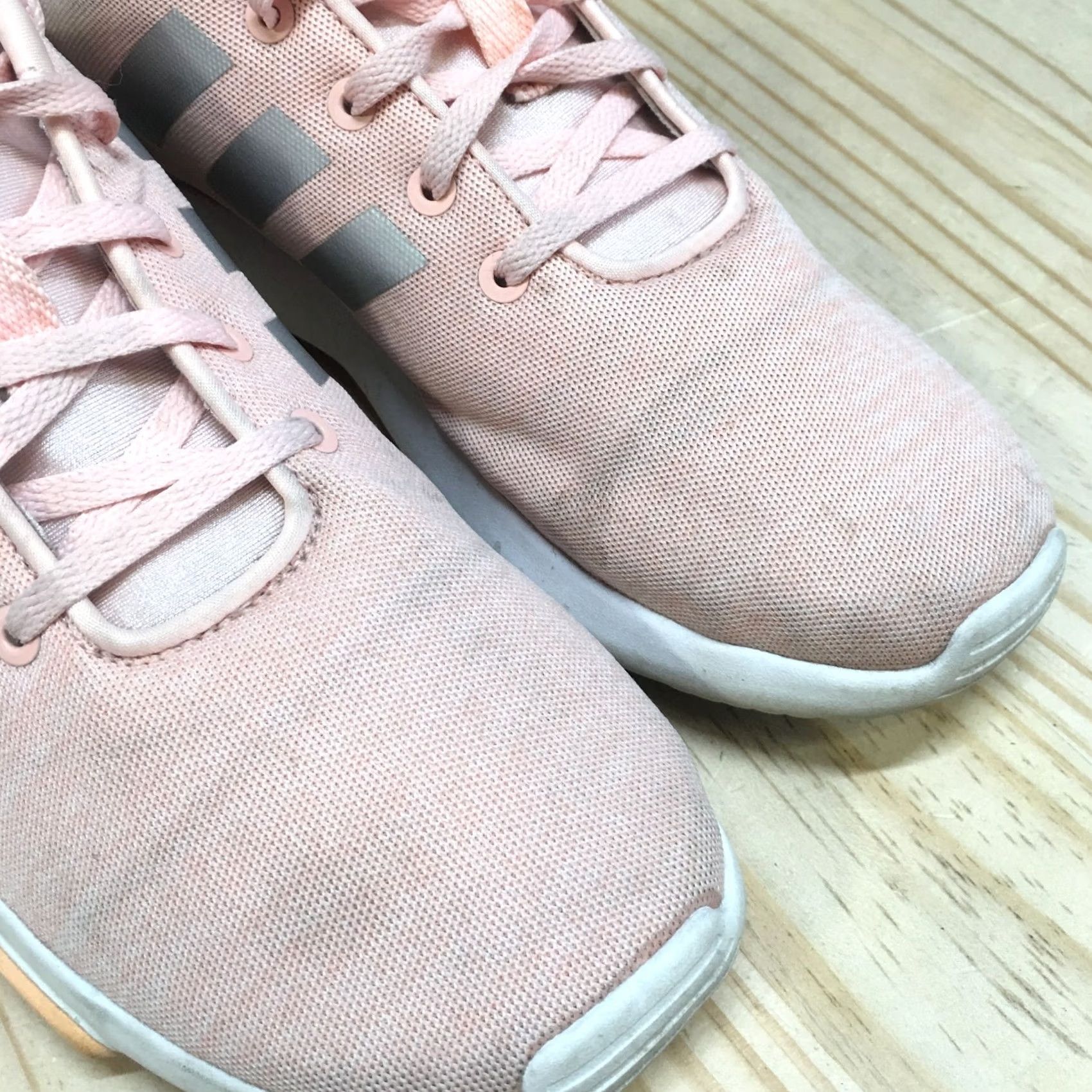 Adidas Adidas Cloudfoam QT Racer Womens Shoes Sneakers 7 Pink Silver Running Athletic Shoe Sports Casual Sneakers Ladies Size US 7 / IT 37 - 3 Thumbnail