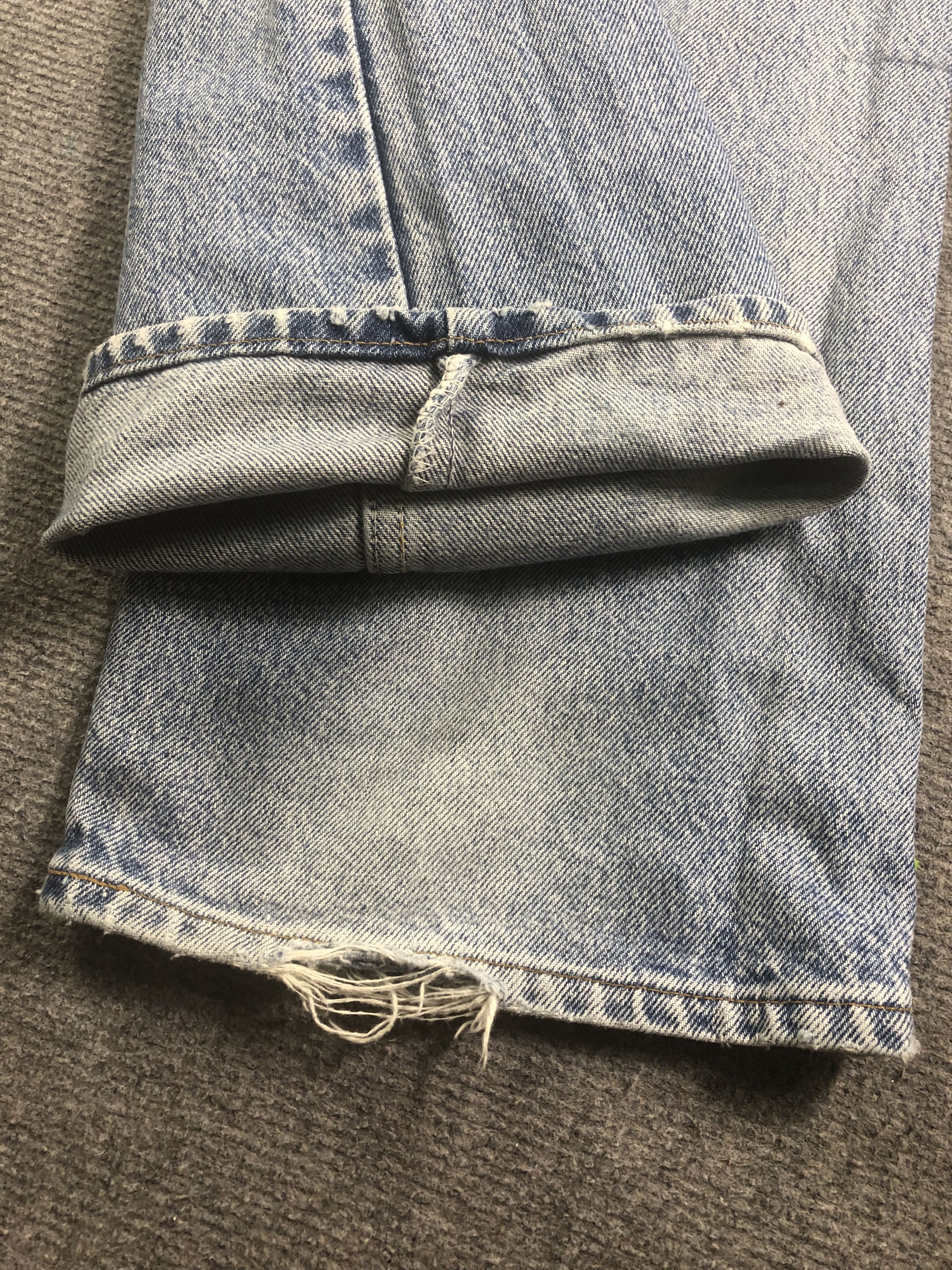 Levi's Light Blue Levis Denim Jeans 34x31 Size US 34 / EU 50 - 14 Thumbnail