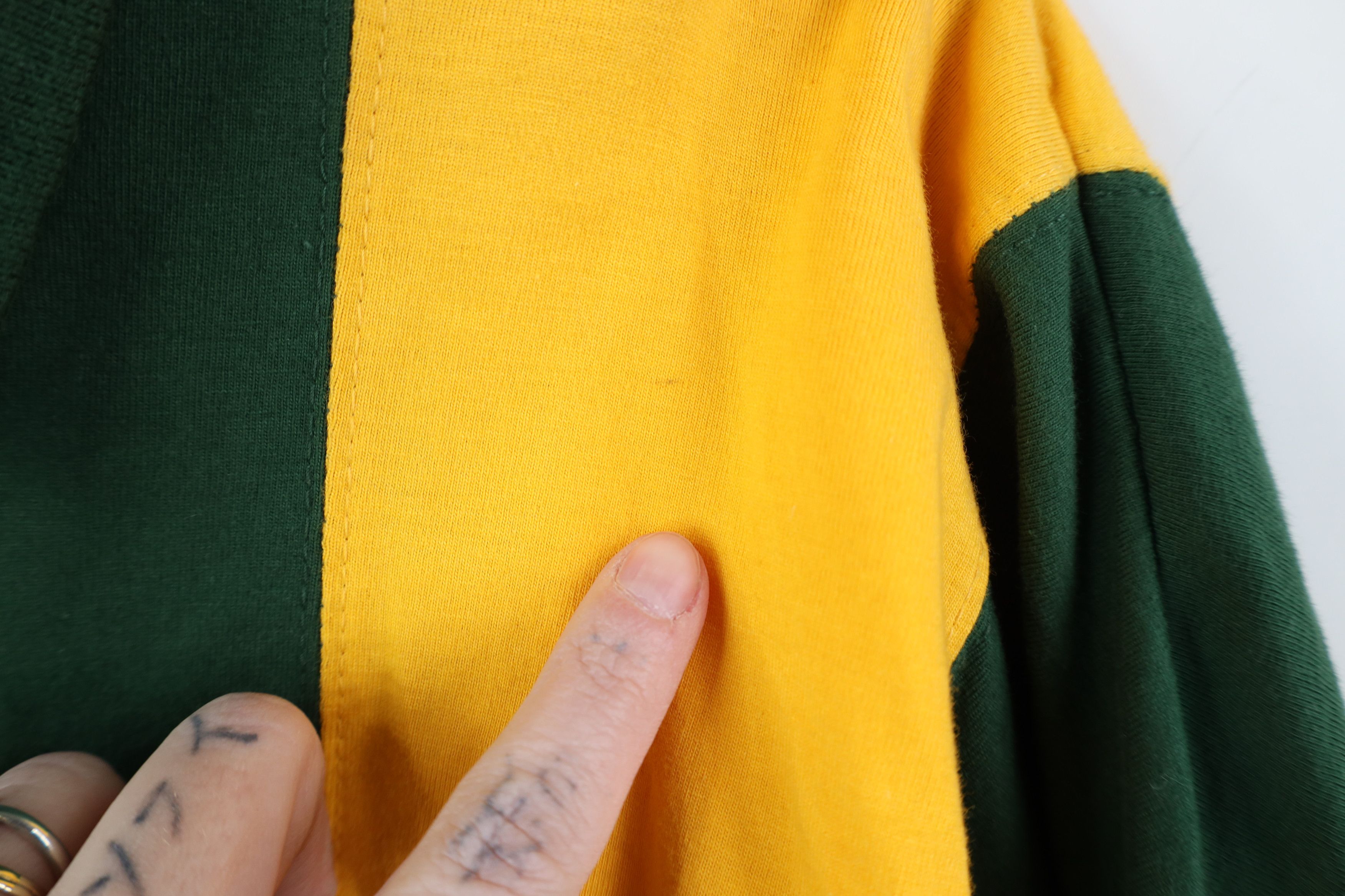 Vintage Vintage 90s Green Bay Packers Long Sleeve Polo Shirt Size US XL / EU 56 / 4 - 6 Thumbnail