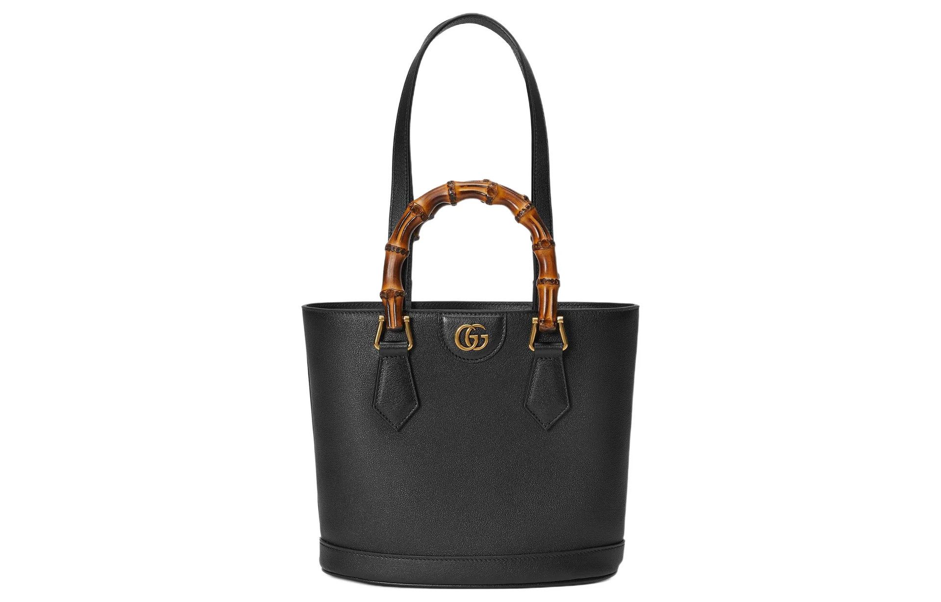 Gucci o1la5ras0526 Size: OS / Gucci Diana Small Tote Bag in Black Size ONE SIZE - 3 Thumbnail