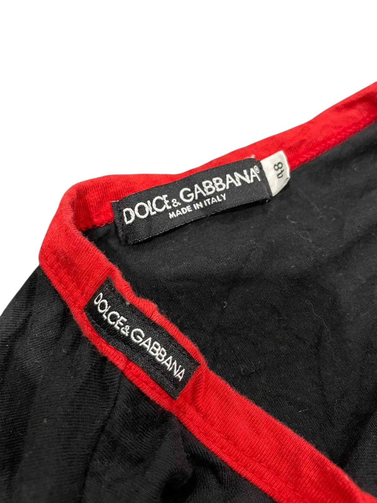 Dolce & Gabbana Dolce & Gabbana LOVE Ringer Tee Size S / US 4 / IT 40 - 4 Thumbnail