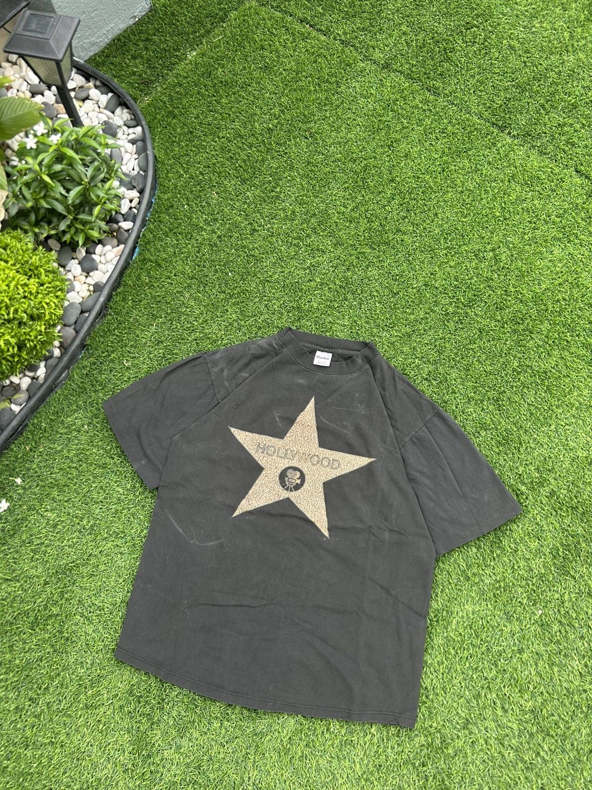 Vintage ⚡️OFFER ME⚡️Vintage Thrash 90s Hollywood Walk of Fame Star Tee Size US L / EU 52-54 / 3 - 1 Thumbnail