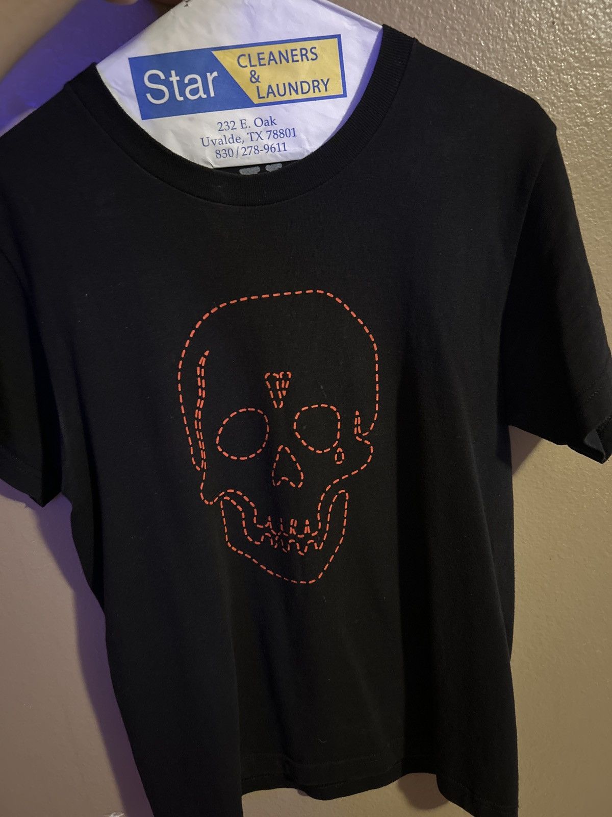 MCM × Sprayground × Vlone Vlone X Neighborhood short sleeve T-Shirt ‘Black/Red’ Size US S / EU 44-46 / 1 - 2 Thumbnail