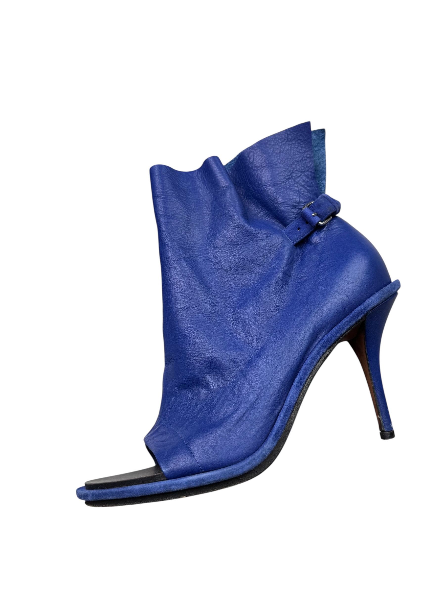 Balenciaga Balenciaga Paris Vintage Leather Heels D10 Size US 7.5 / IT 37.5 - 3 Thumbnail
