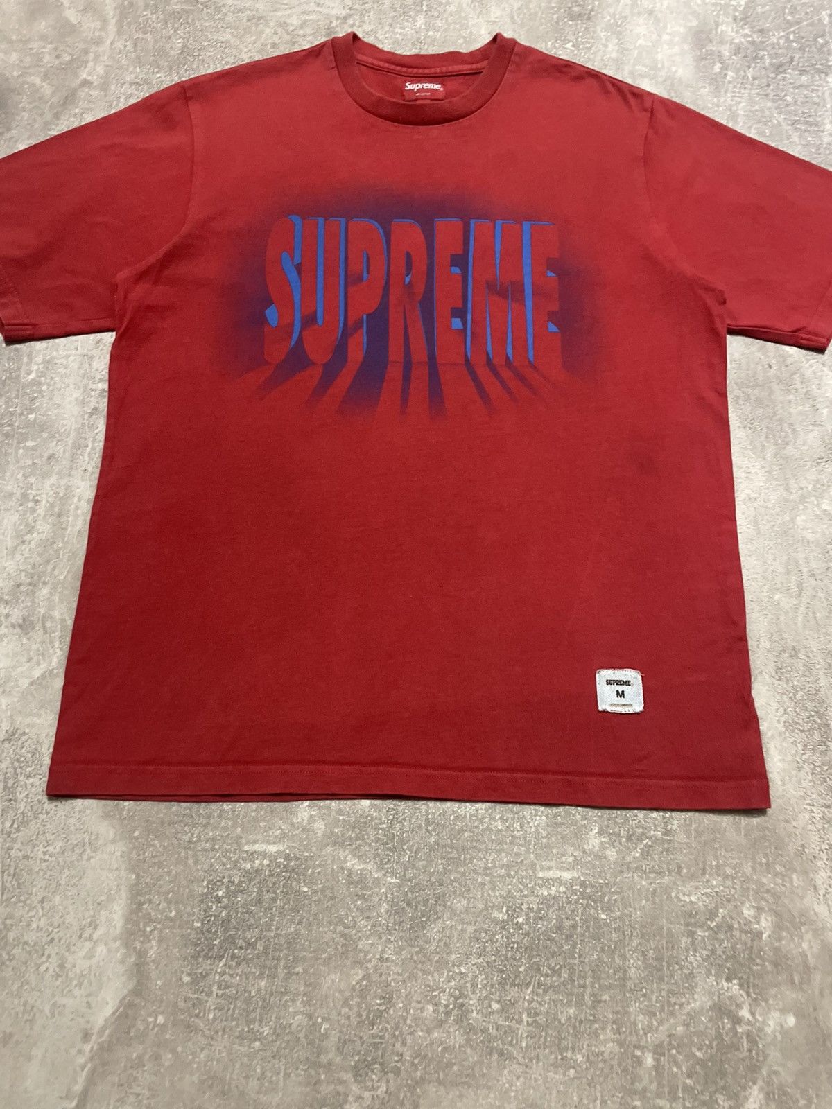 Hypebeast × Supreme Supreme Big Logo Red T-Shirt Size US M / EU 48-50 / 2 - 3 Thumbnail