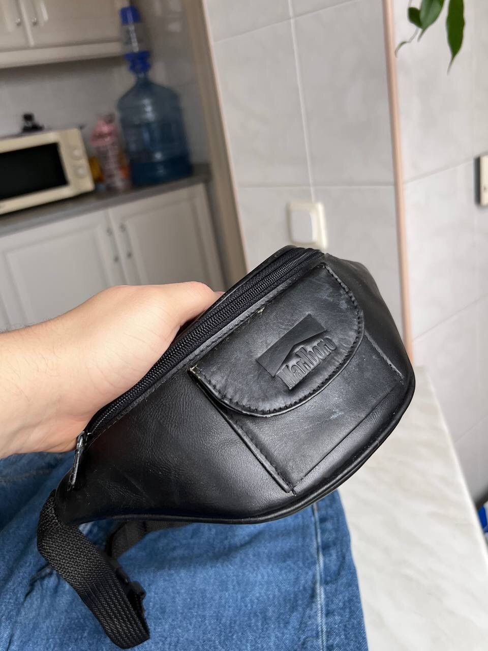 Marlboro × Vintage Vintage 90s Marlboro leather bag messenger black vintage Size ONE SIZE - 15 Thumbnail