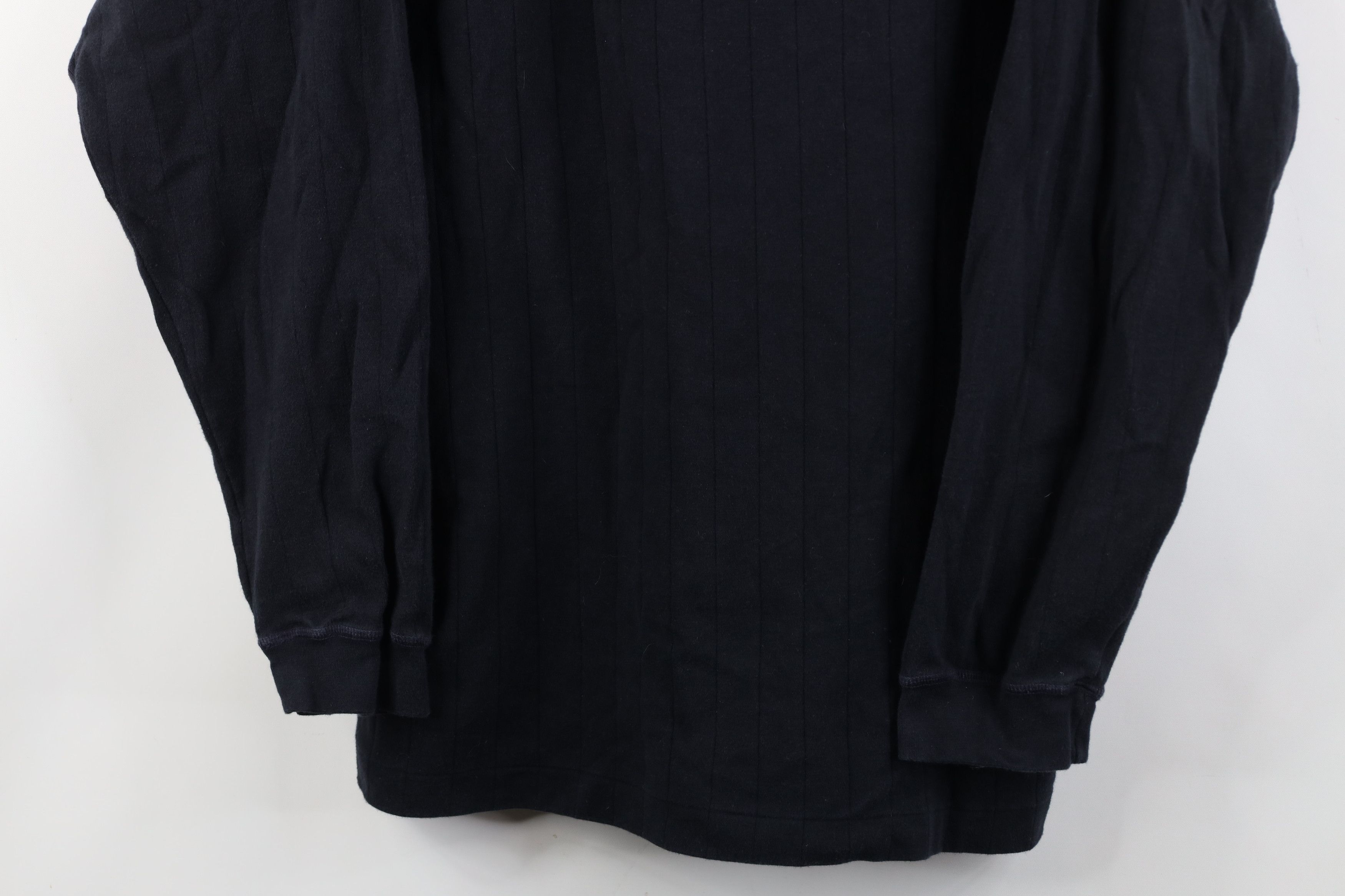 Vintage Vintage 90s Streetwear Ribbed Long Sleeve Henley T-Shirt Size US M / EU 48-50 / 2 - 3 Thumbnail