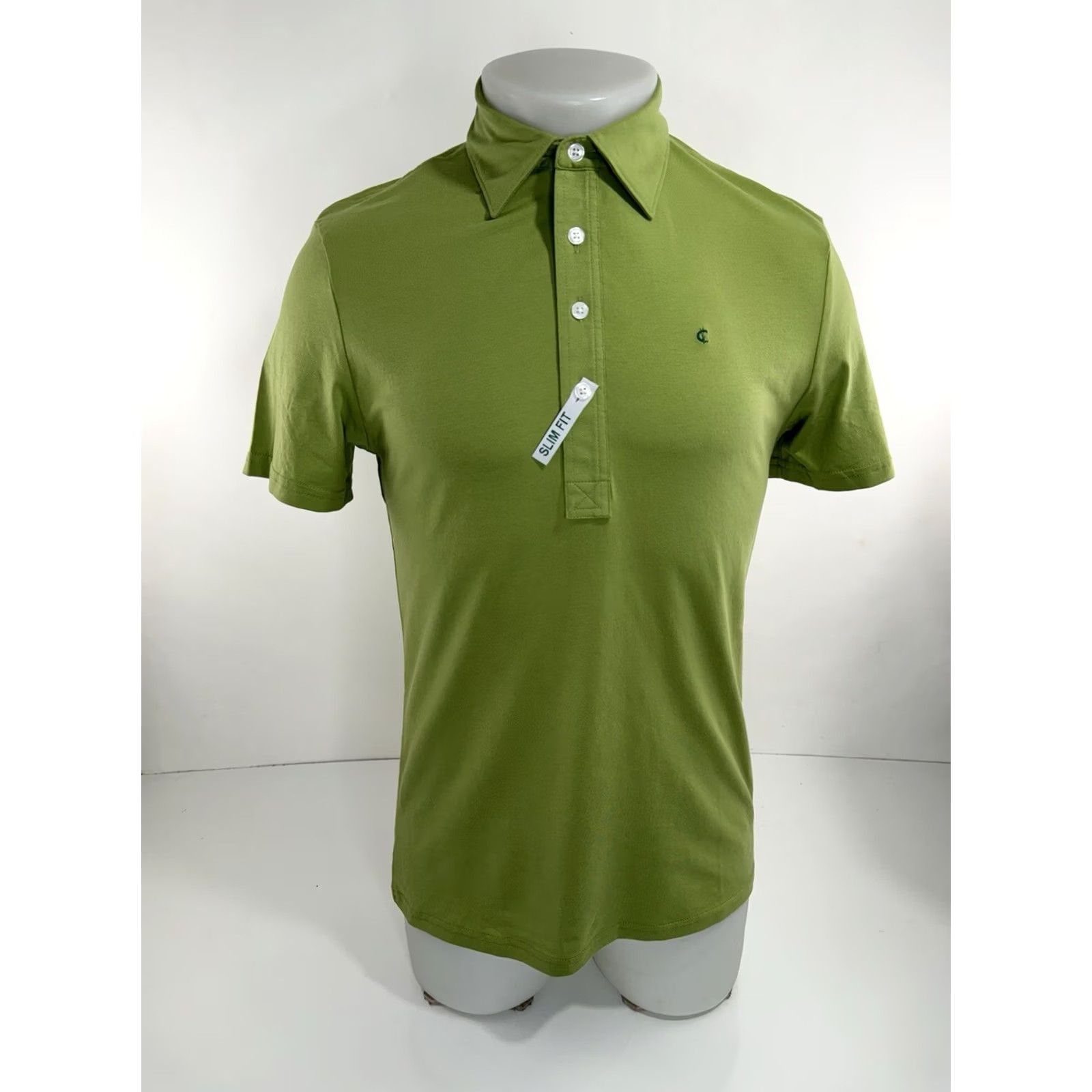 Vintage Criquet Austin - NEW w TAG - SLIM FIT Embroidered Logo S Golf Polo Shirt Size US S / EU 44-46 / 1 - 2 Thumbnail