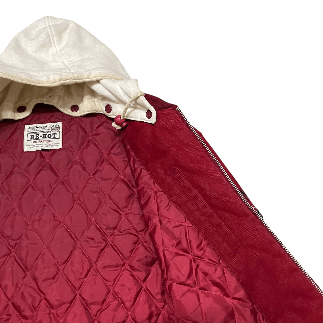 Issey Miyake Vintage Be-Hot Grandiose Bomber Jacket with Hood Size US M / EU 48-50 / 2 - 10 Thumbnail