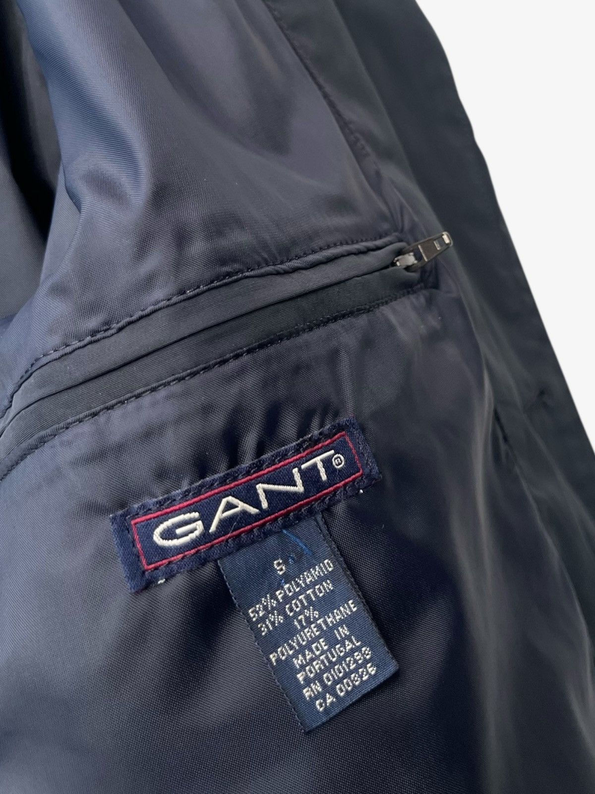 Gant Gant USA Nylon Raincoat Navy Made in Portugal Size US S / EU 44-46 / 1 - 9 Thumbnail