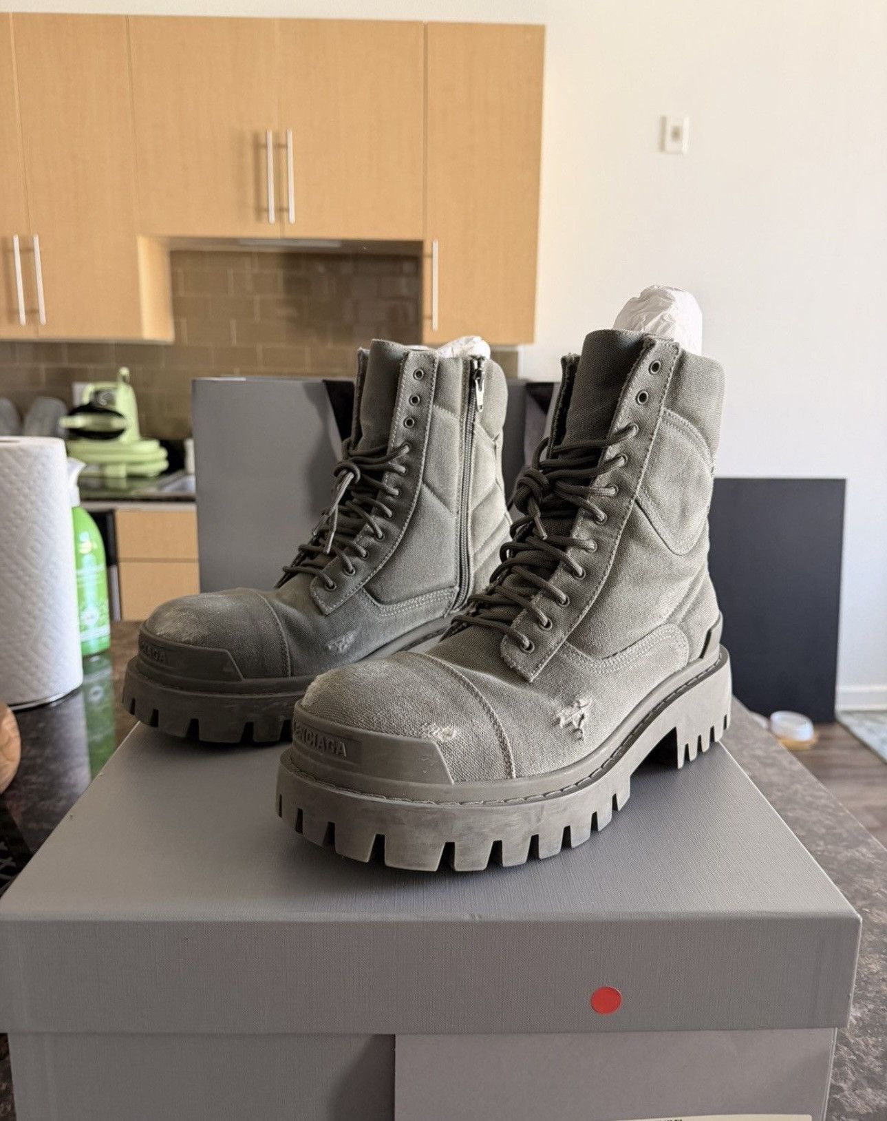 Balenciaga Balenciaga Strike Boots Size US 7 / EU 40 - 1 Thumbnail