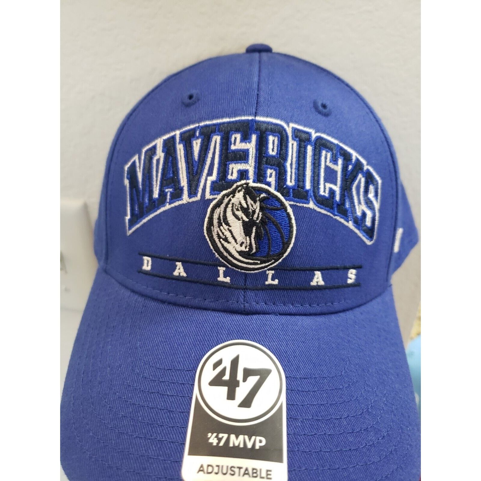 47 Dallas Mavericks Hat Cap '47 MVP Strapback Blue '47 Brand Size ONE SIZE - 1 Thumbnail