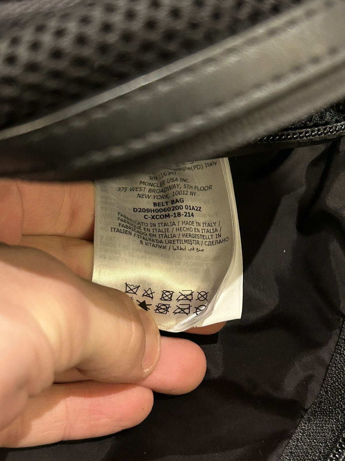Craig Green × Moncler Moncler X Craig Green Belt Bag Size ONE SIZE - 7 Thumbnail