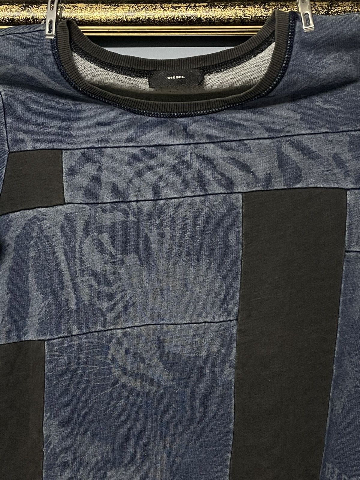 Diesel Designer Diesel Industry Tiger Big Print Faded Distressed Size US S / EU 44-46 / 1 - 3 Thumbnail