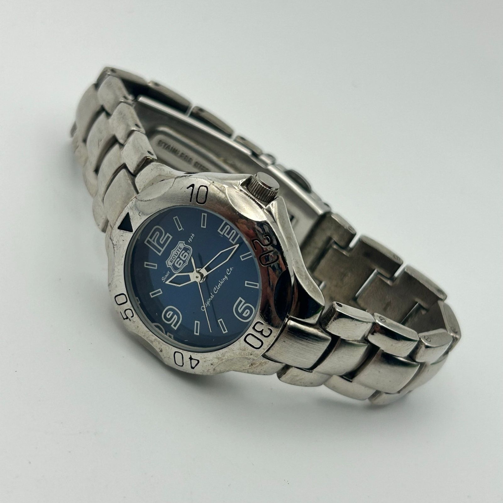 Other Route 66 Original Clothing Co St Steel Blue Face Women Watch Size ONE SIZE - 4 Thumbnail