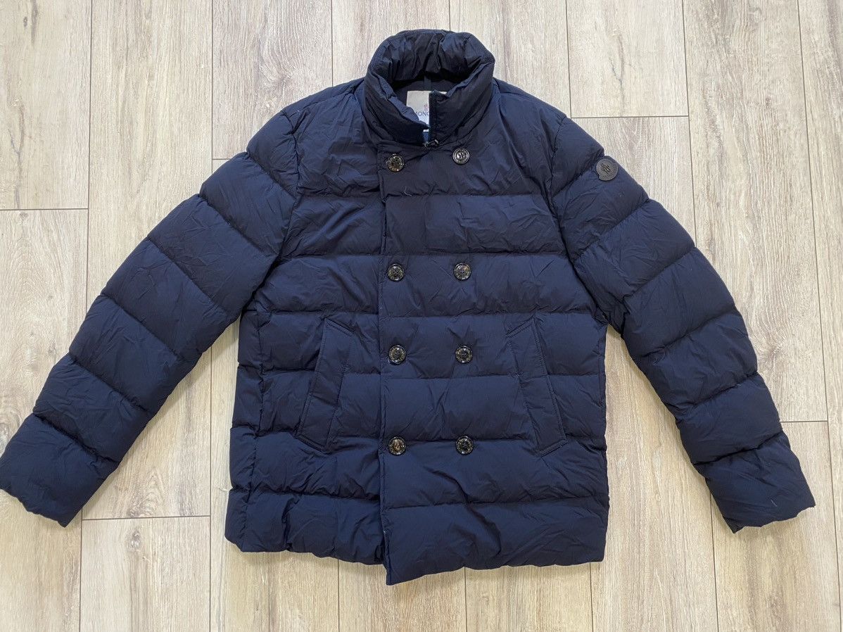 Moncler Moncler Loirac Men Down Double Breasted Jacket Coat Blazer Size US L / EU 52-54 / 3 - 4 Thumbnail