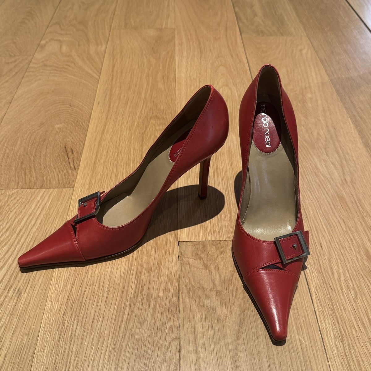 Sergio Rossi Red Sergio Rossi Heels Size US 6.5 / IT 36.5 - 1 Thumbnail