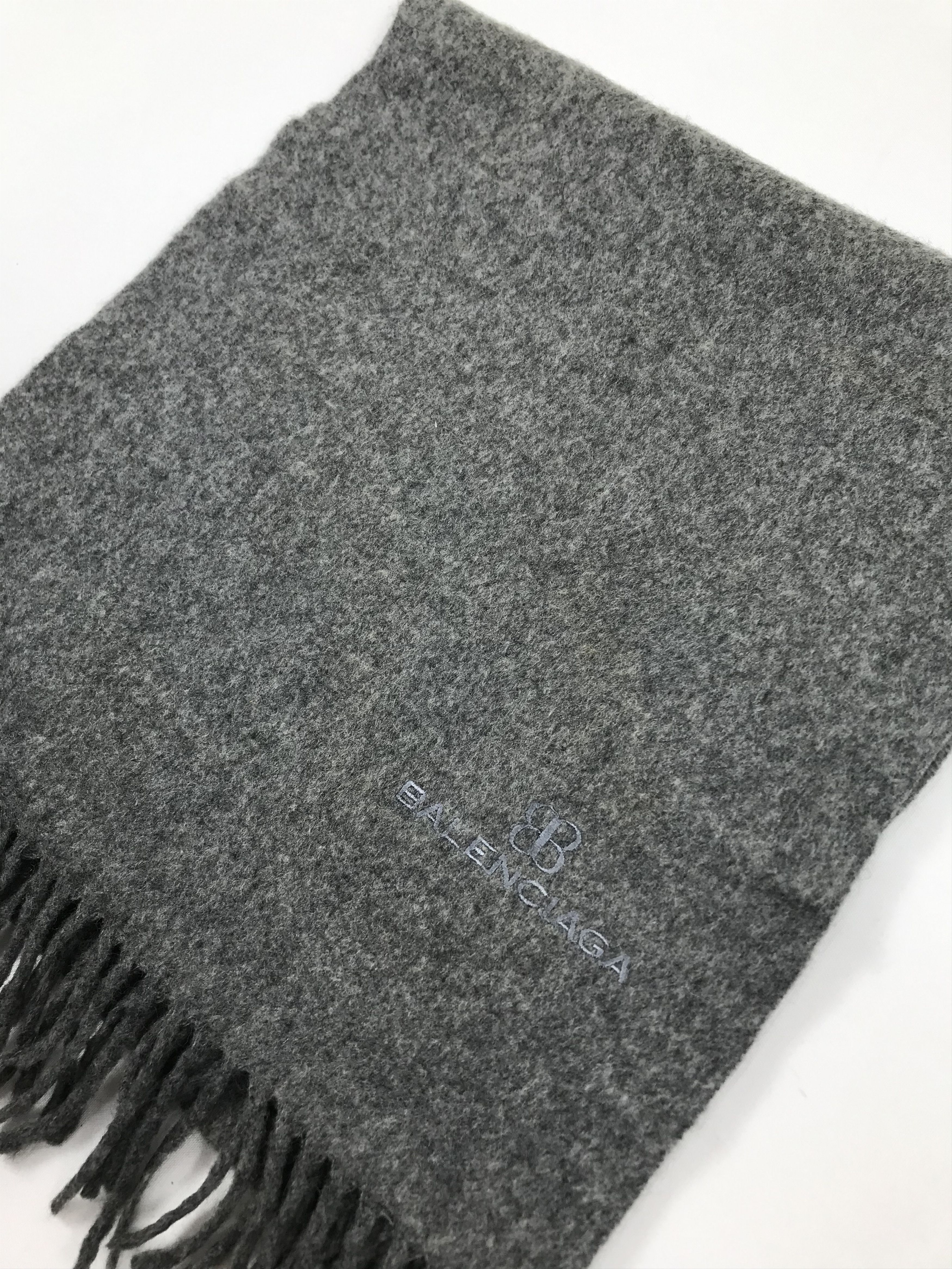 Balenciaga Luxury Scarf / Muffler / Wool