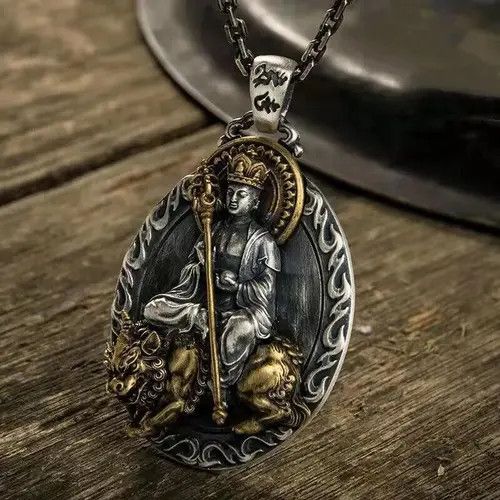 Jewelry × Vintage Buddha Statue Necklace Size ONE SIZE - 4 Thumbnail