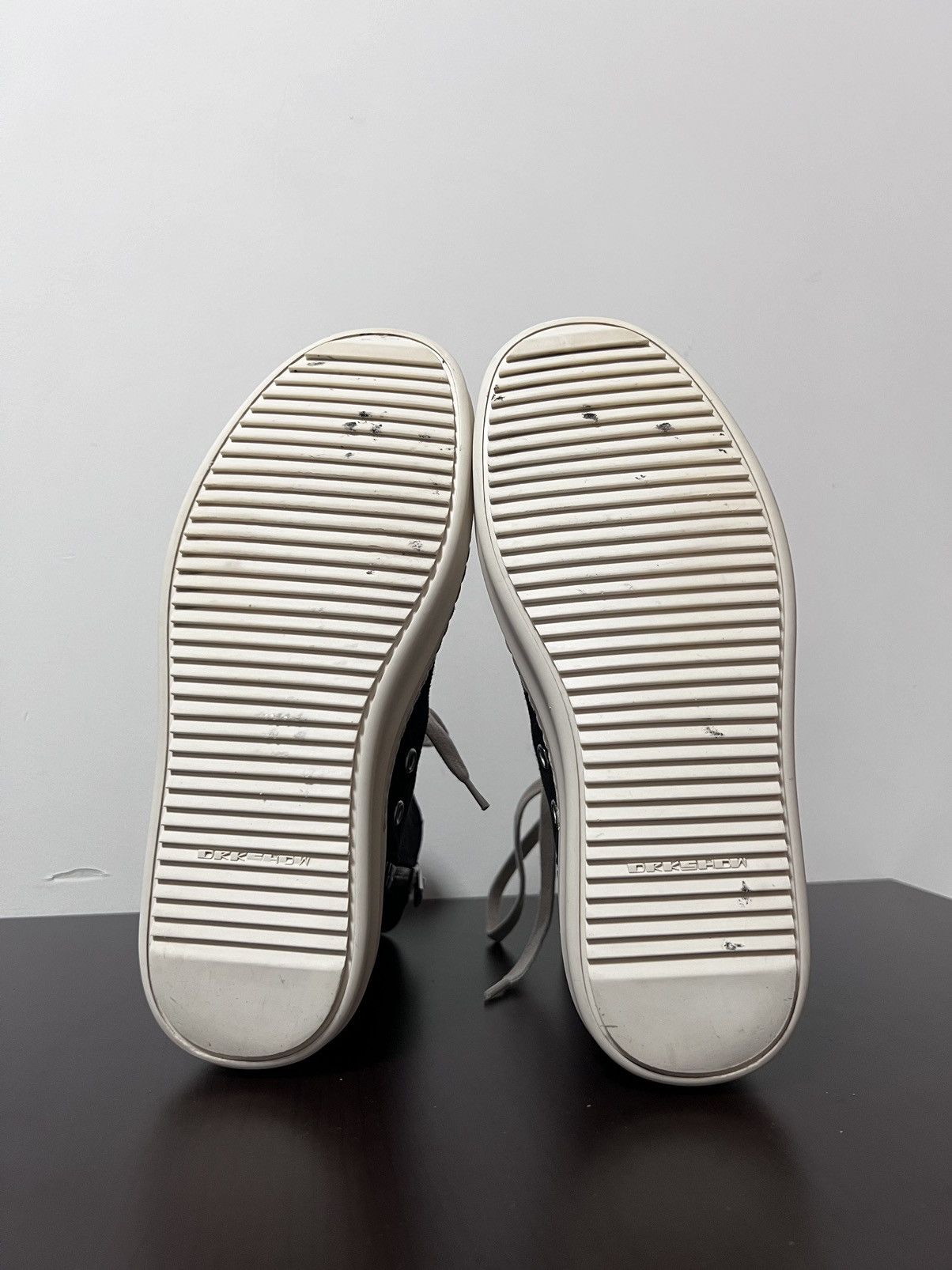 Rick Owens Drkshdw Rick owens ramones high top sneakers sz 36 Size US 6 / IT 36 - 10 Thumbnail